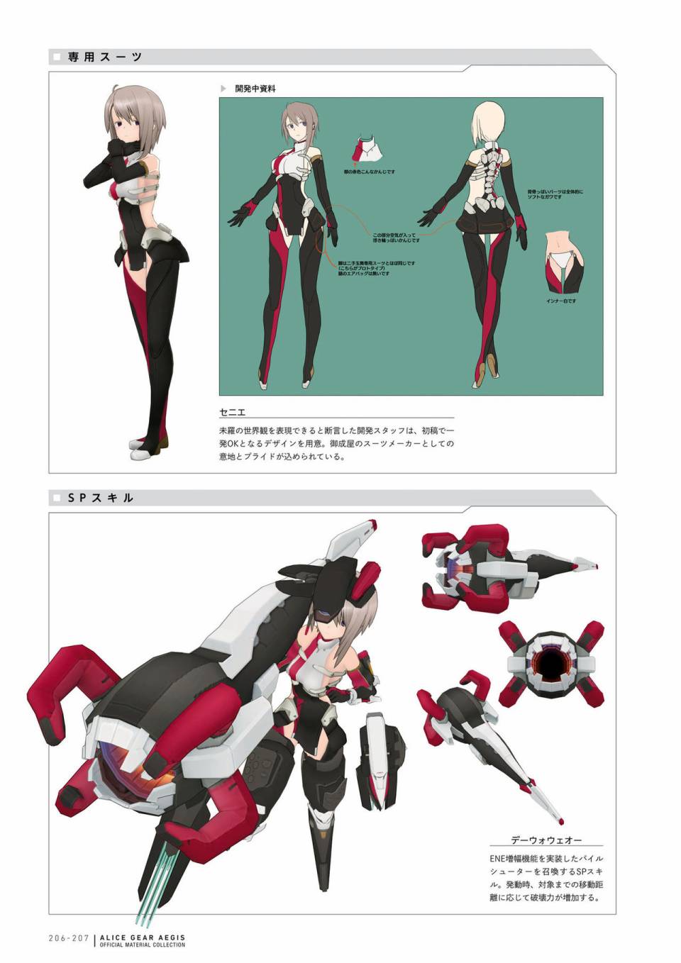 Alice Gear Aegis Official Material Collection韩漫全集-全一册无删减无遮挡章节图片 