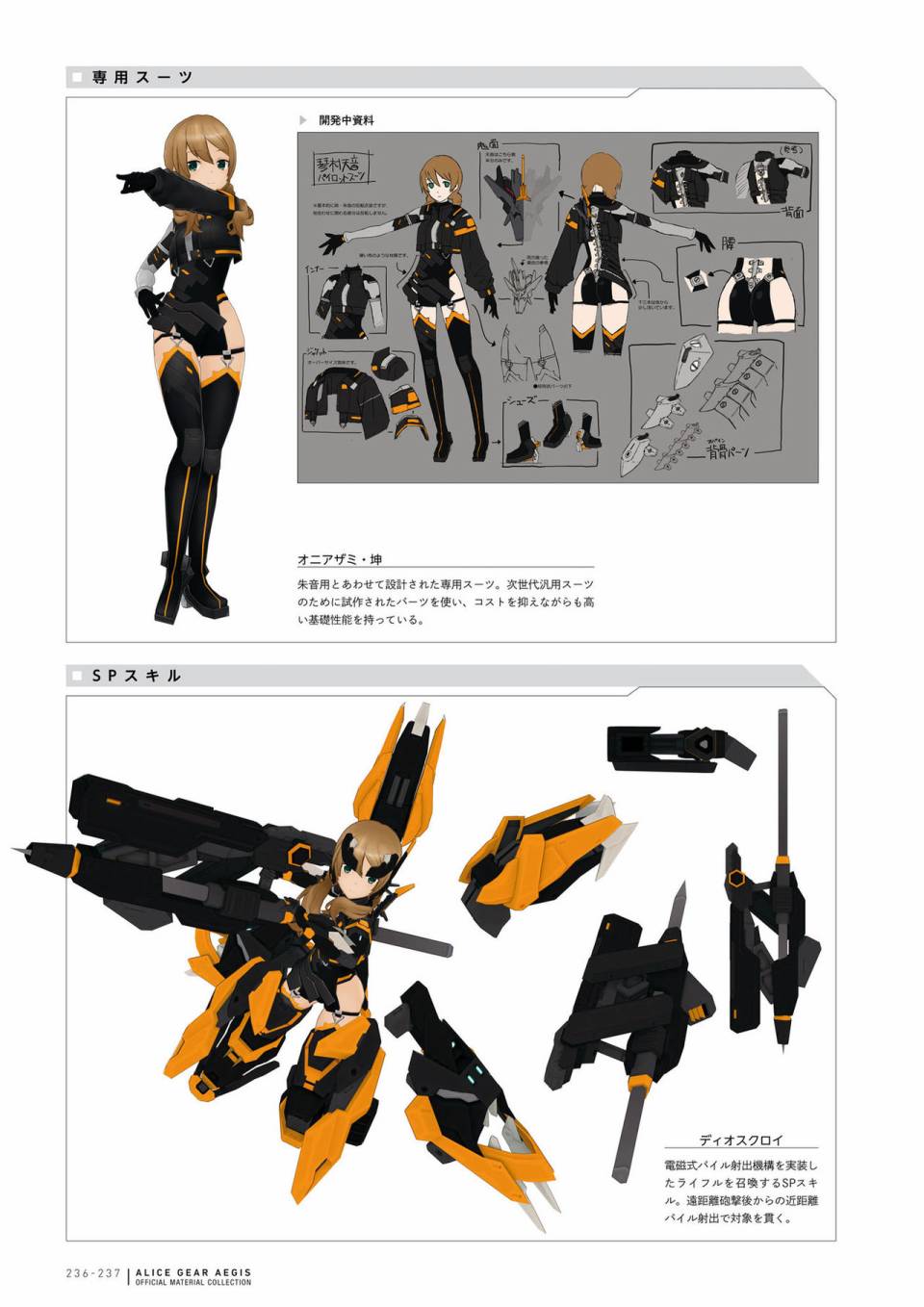 Alice Gear Aegis Official Material Collection韩漫全集-全一册无删减无遮挡章节图片 