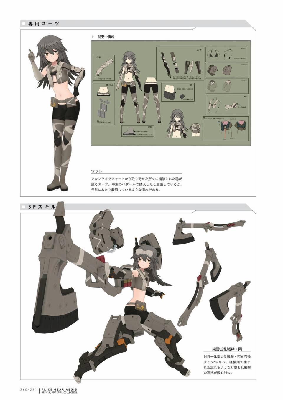 Alice Gear Aegis Official Material Collection韩漫全集-全一册无删减无遮挡章节图片 