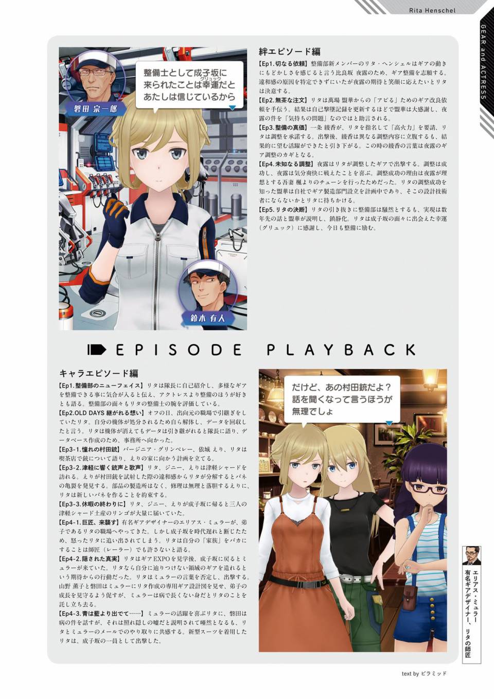 Alice Gear Aegis Official Material Collection韩漫全集-全一册无删减无遮挡章节图片 
