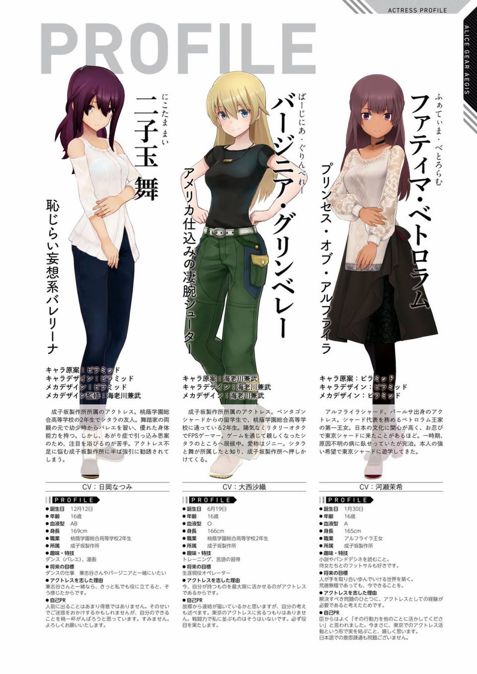 Alice Gear Aegis Official Material Collection韩漫全集-全一册无删减无遮挡章节图片 