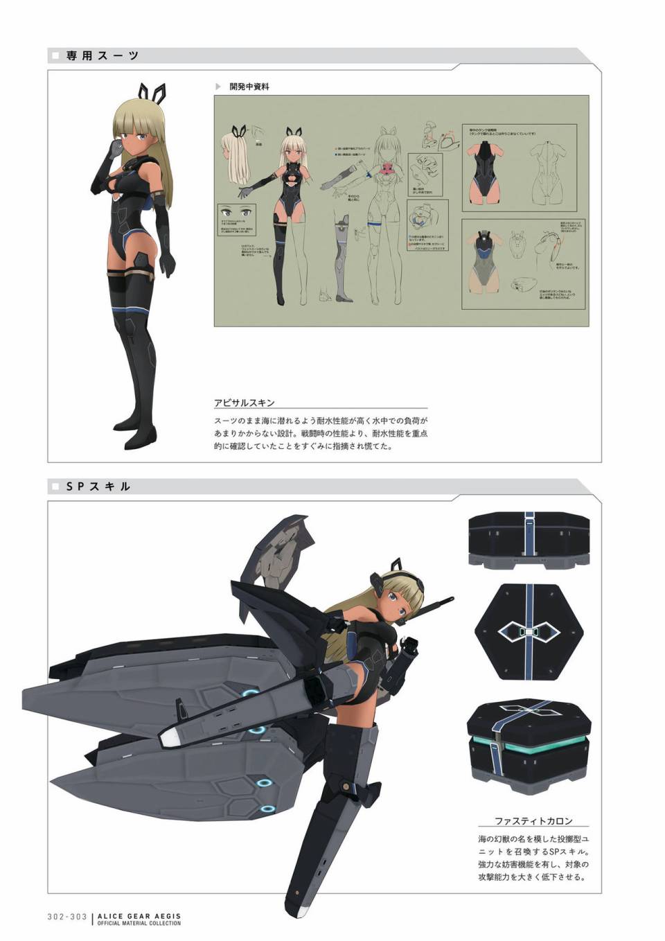 Alice Gear Aegis Official Material Collection韩漫全集-全一册无删减无遮挡章节图片 