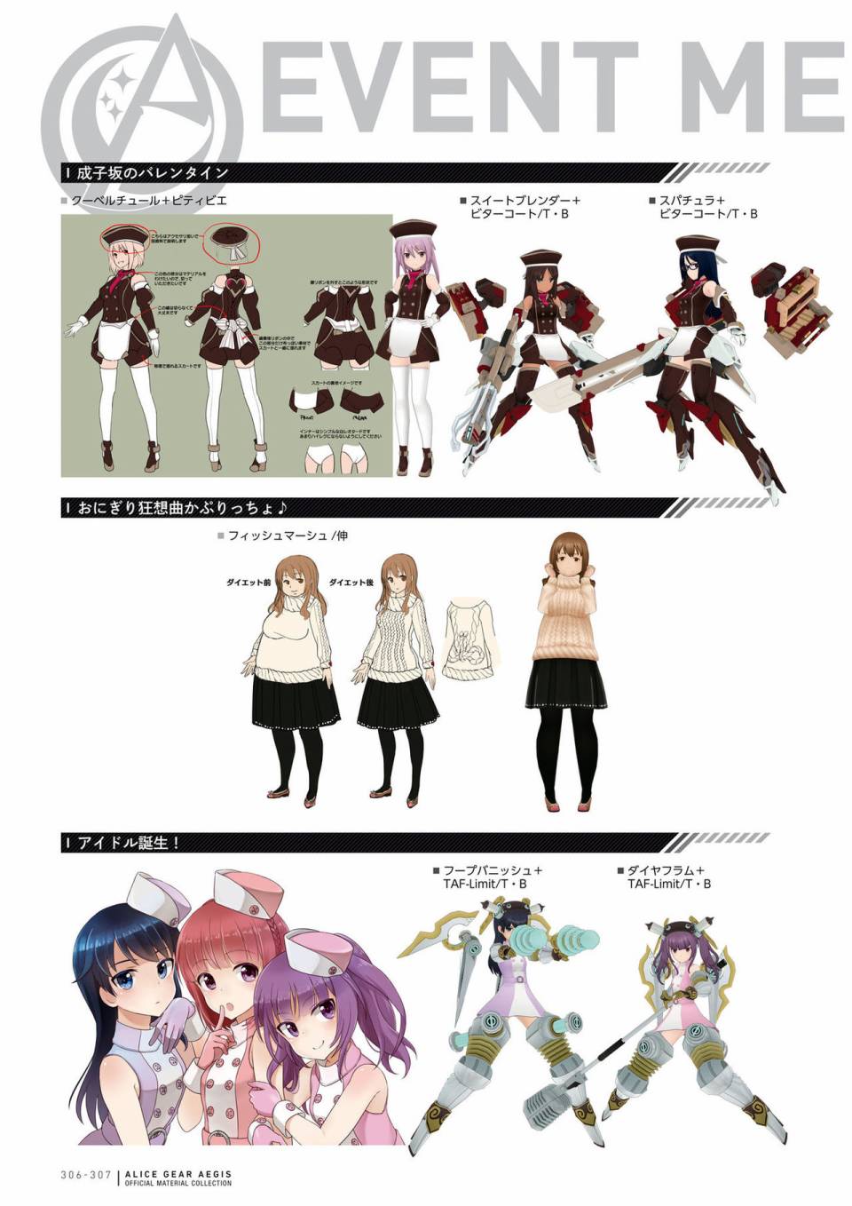 Alice Gear Aegis Official Material Collection韩漫全集-全一册无删减无遮挡章节图片 