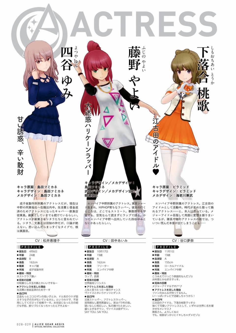 Alice Gear Aegis Official Material Collection韩漫全集-全一册无删减无遮挡章节图片 