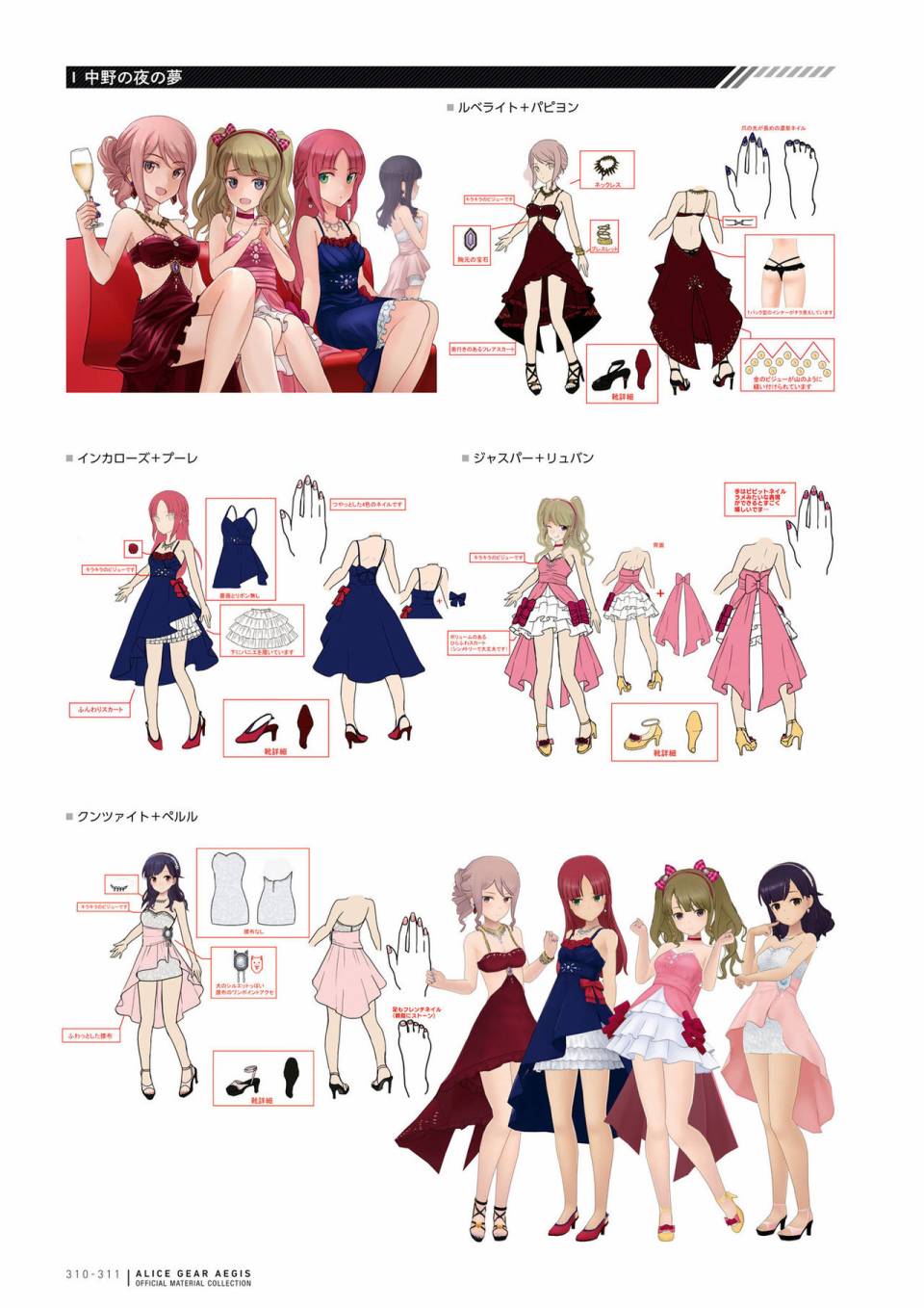 Alice Gear Aegis Official Material Collection韩漫全集-全一册无删减无遮挡章节图片 