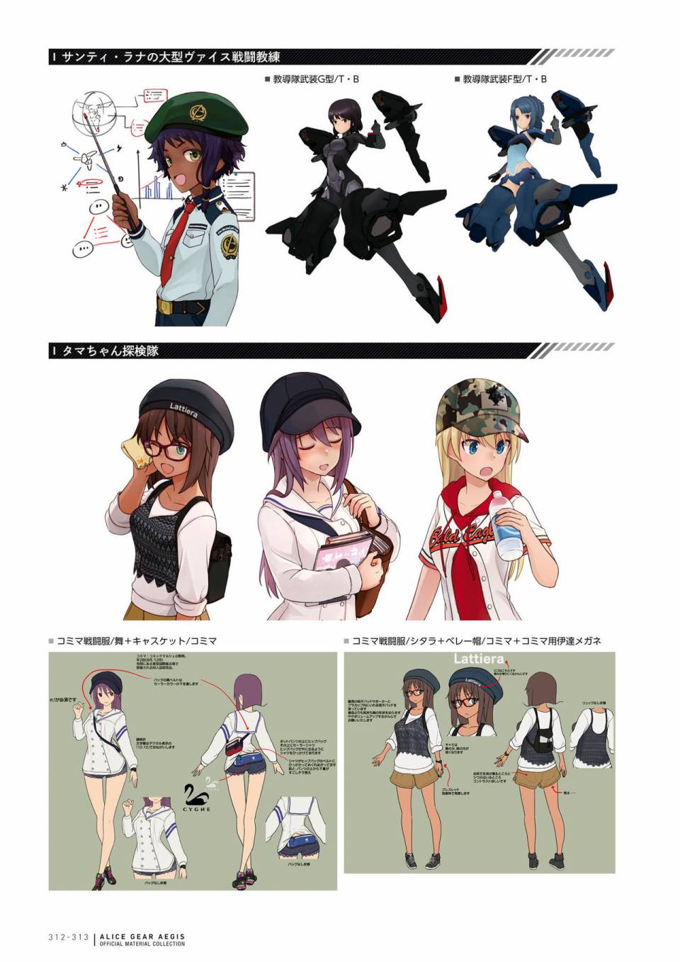 Alice Gear Aegis Official Material Collection韩漫全集-全一册无删减无遮挡章节图片 