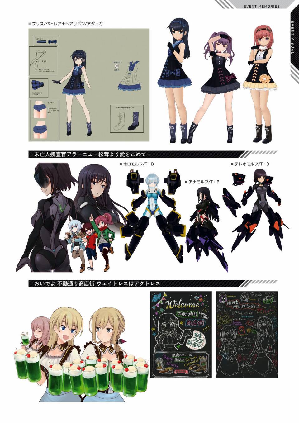 Alice Gear Aegis Official Material Collection韩漫全集-全一册无删减无遮挡章节图片 