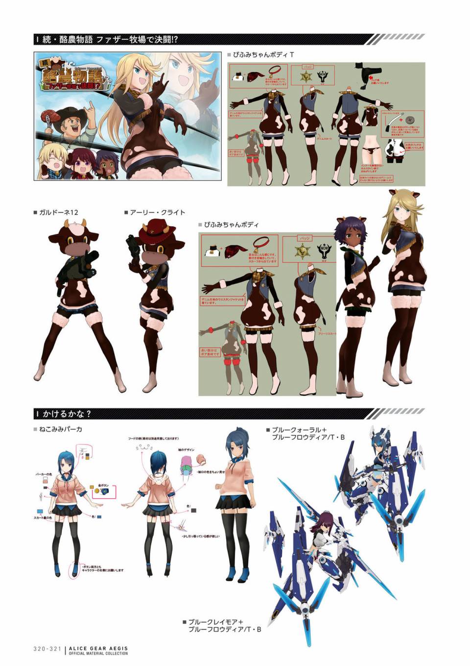 Alice Gear Aegis Official Material Collection韩漫全集-全一册无删减无遮挡章节图片 