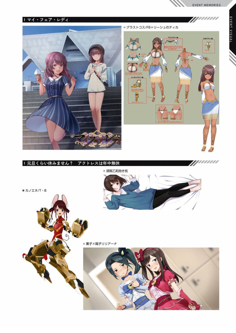 Alice Gear Aegis Official Material Collection韩漫全集-全一册无删减无遮挡章节图片 