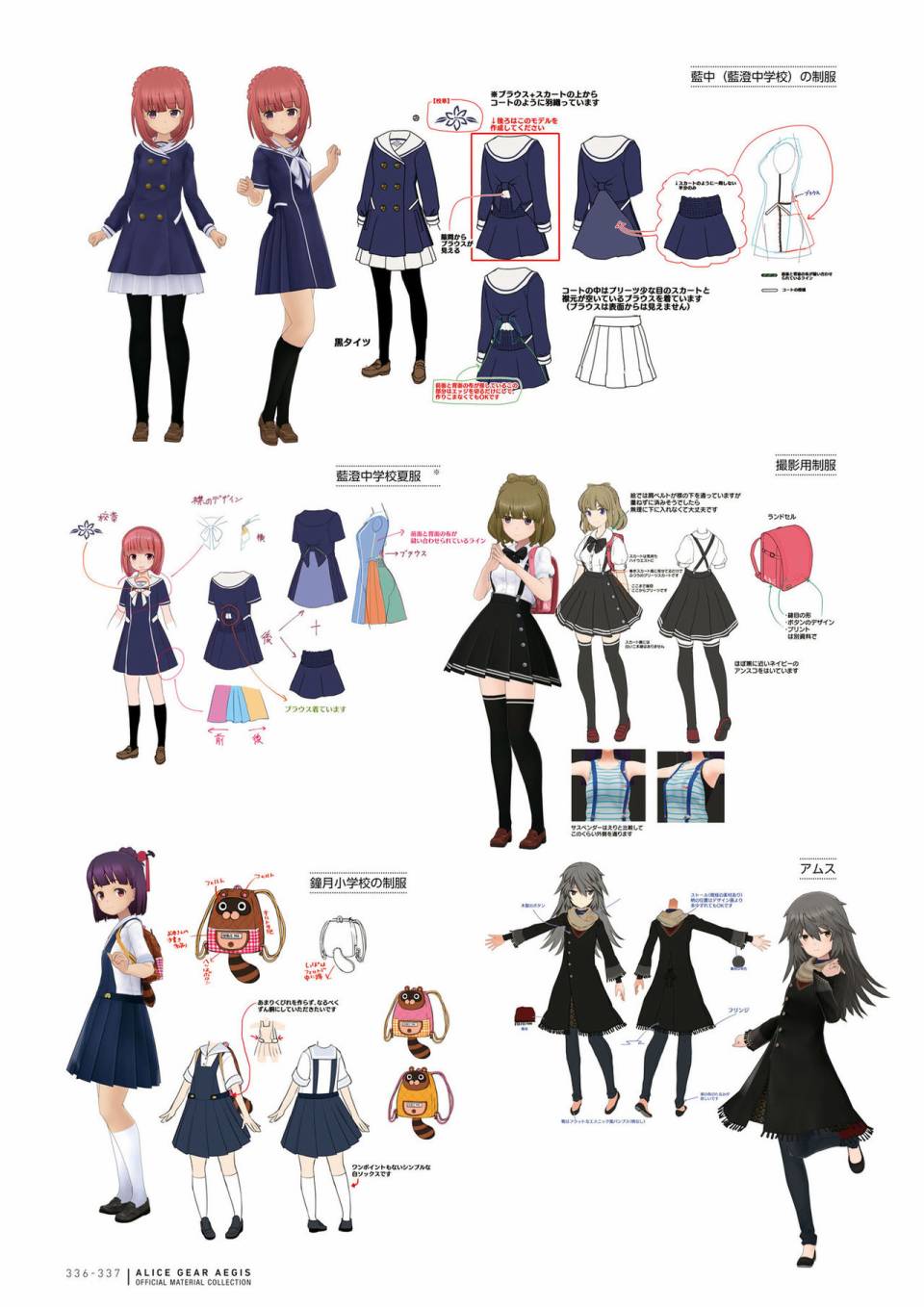 Alice Gear Aegis Official Material Collection韩漫全集-全一册无删减无遮挡章节图片 
