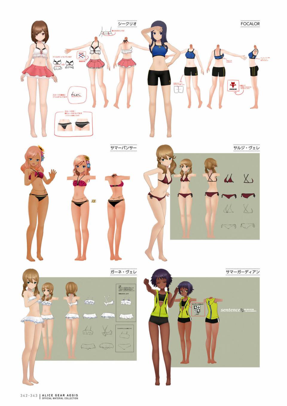 Alice Gear Aegis Official Material Collection韩漫全集-全一册无删减无遮挡章节图片 