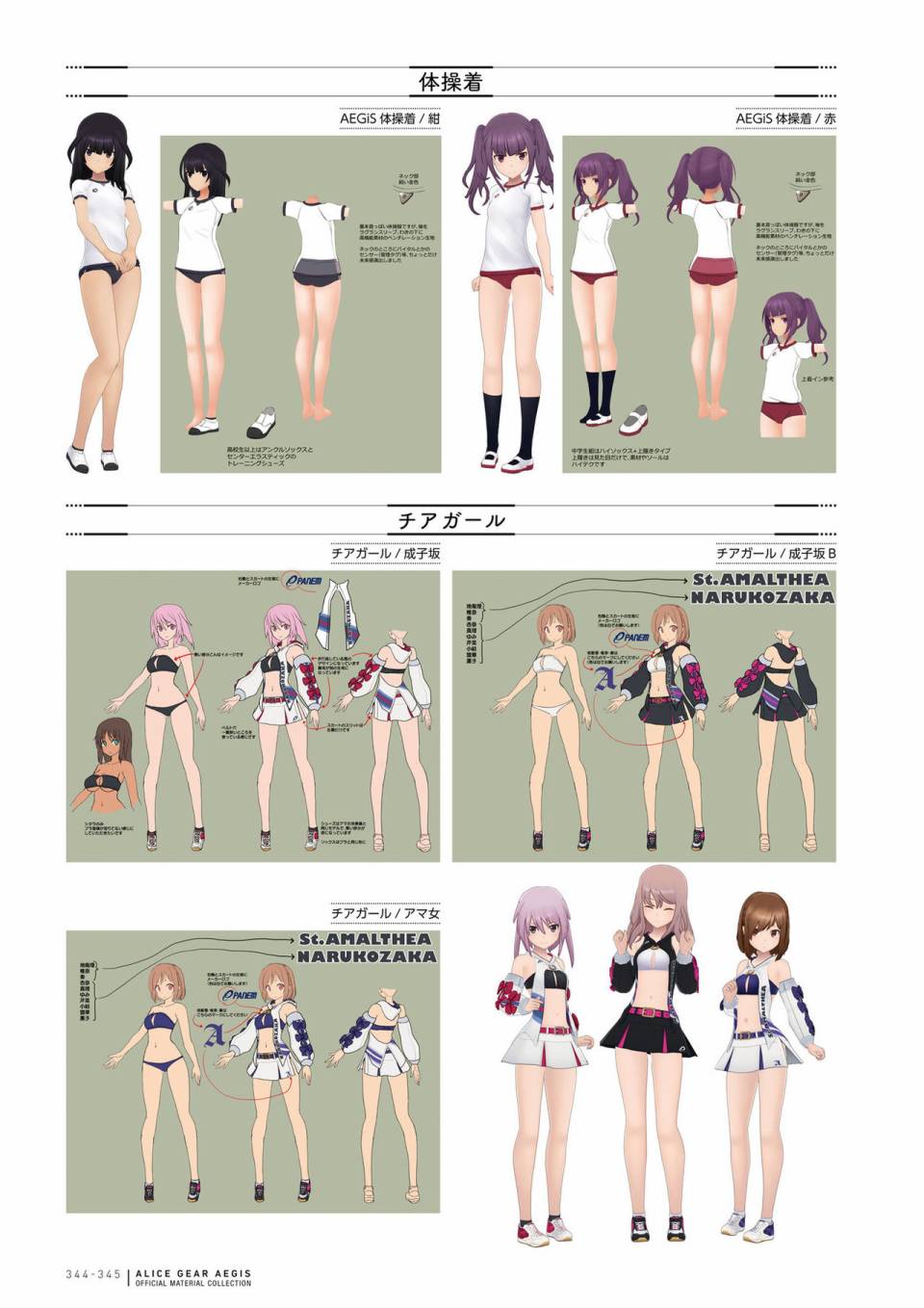 Alice Gear Aegis Official Material Collection韩漫全集-全一册无删减无遮挡章节图片 