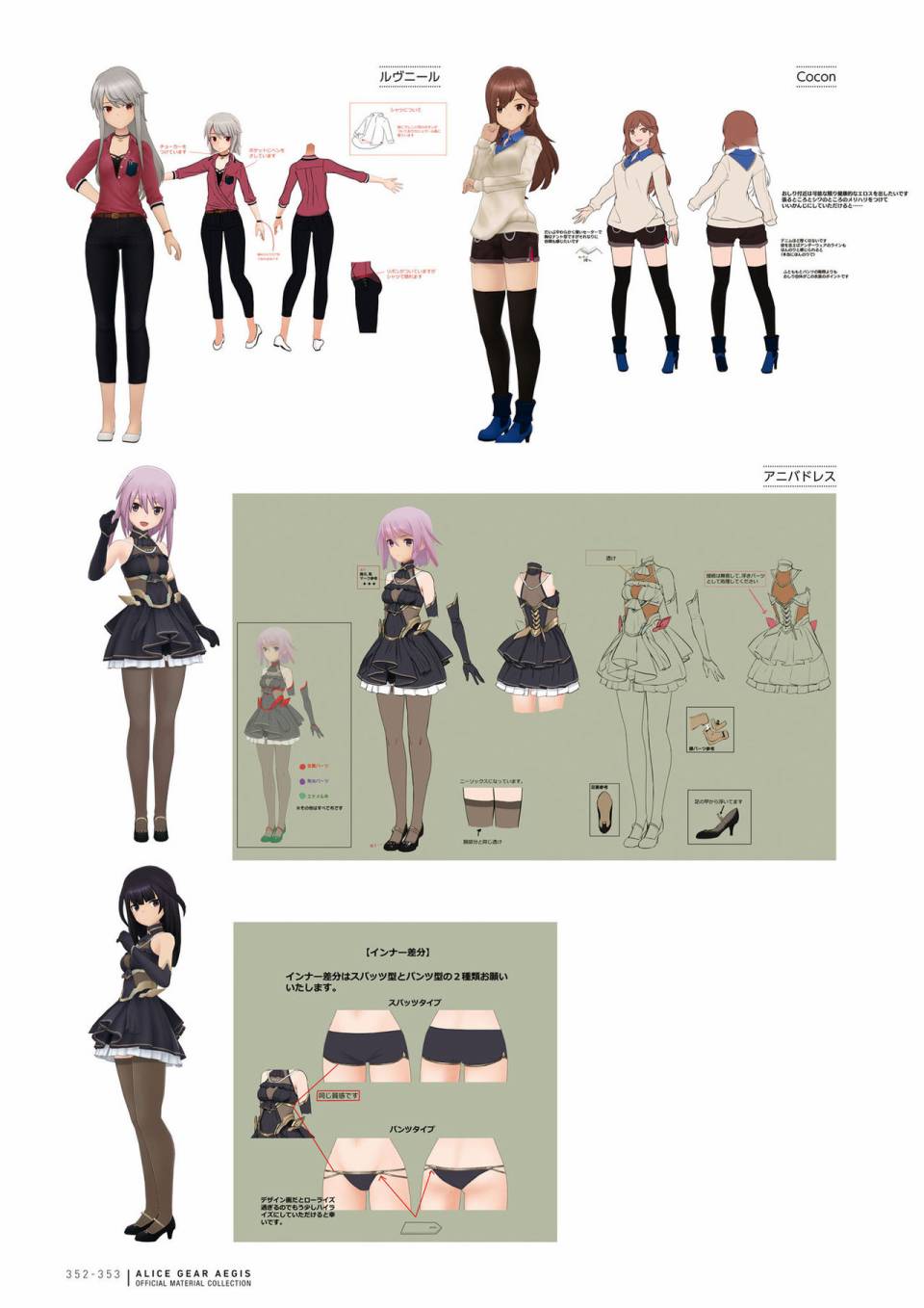 Alice Gear Aegis Official Material Collection韩漫全集-全一册无删减无遮挡章节图片 