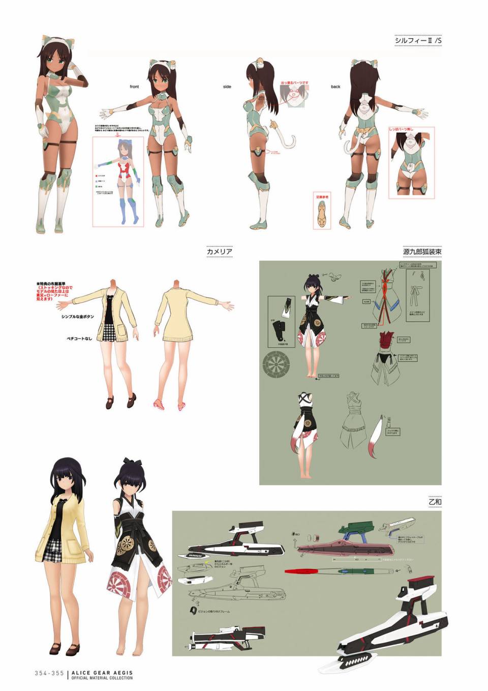 Alice Gear Aegis Official Material Collection韩漫全集-全一册无删减无遮挡章节图片 