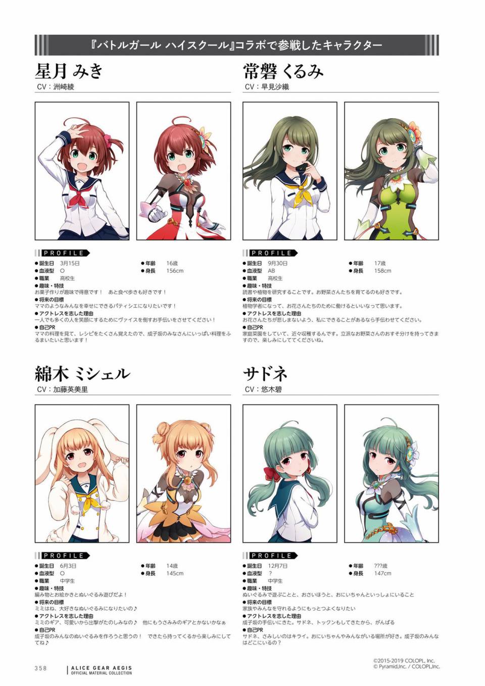Alice Gear Aegis Official Material Collection韩漫全集-全一册无删减无遮挡章节图片 