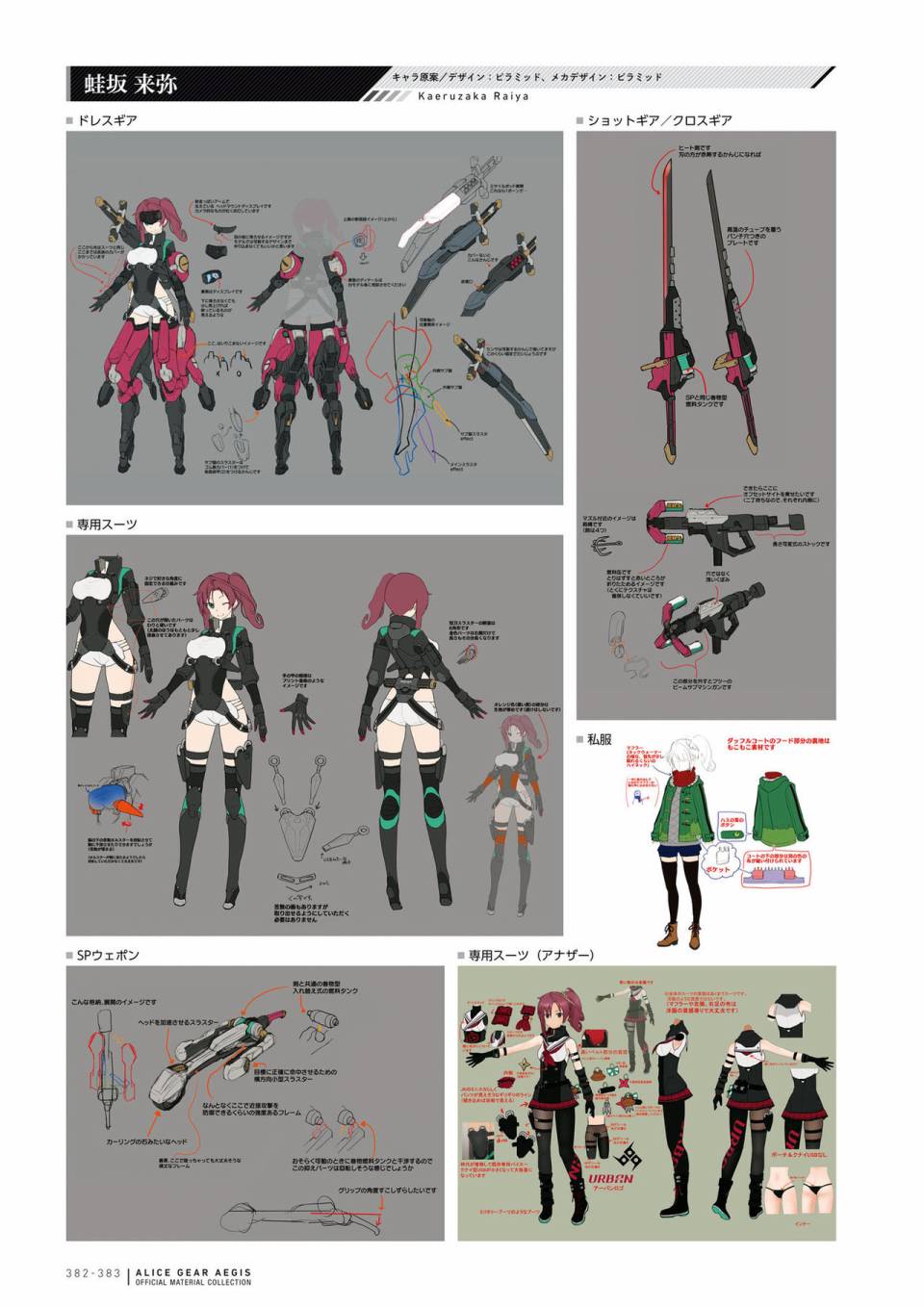 Alice Gear Aegis Official Material Collection韩漫全集-全一册无删减无遮挡章节图片 
