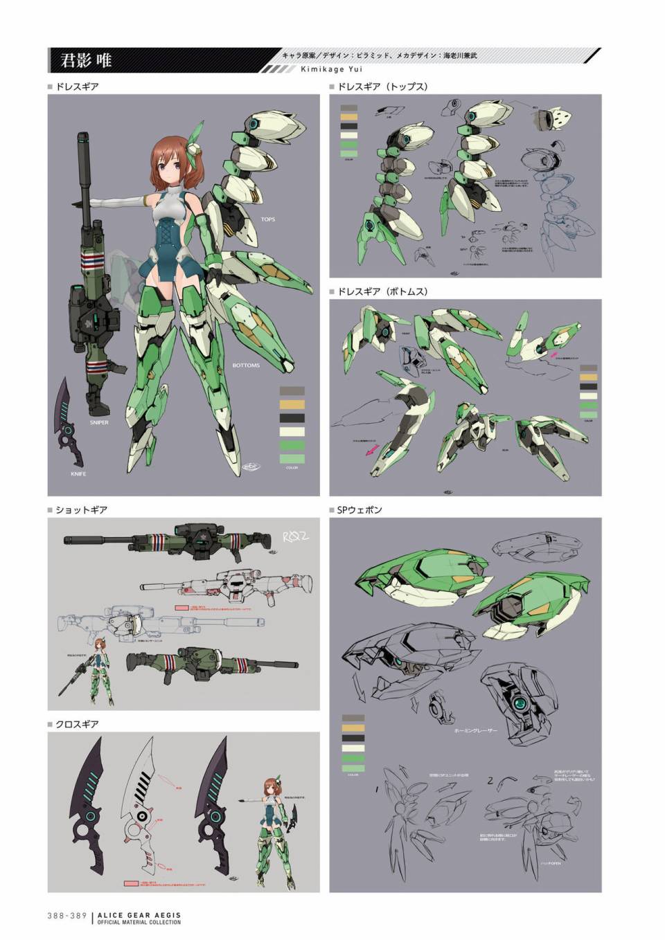 Alice Gear Aegis Official Material Collection韩漫全集-全一册无删减无遮挡章节图片 