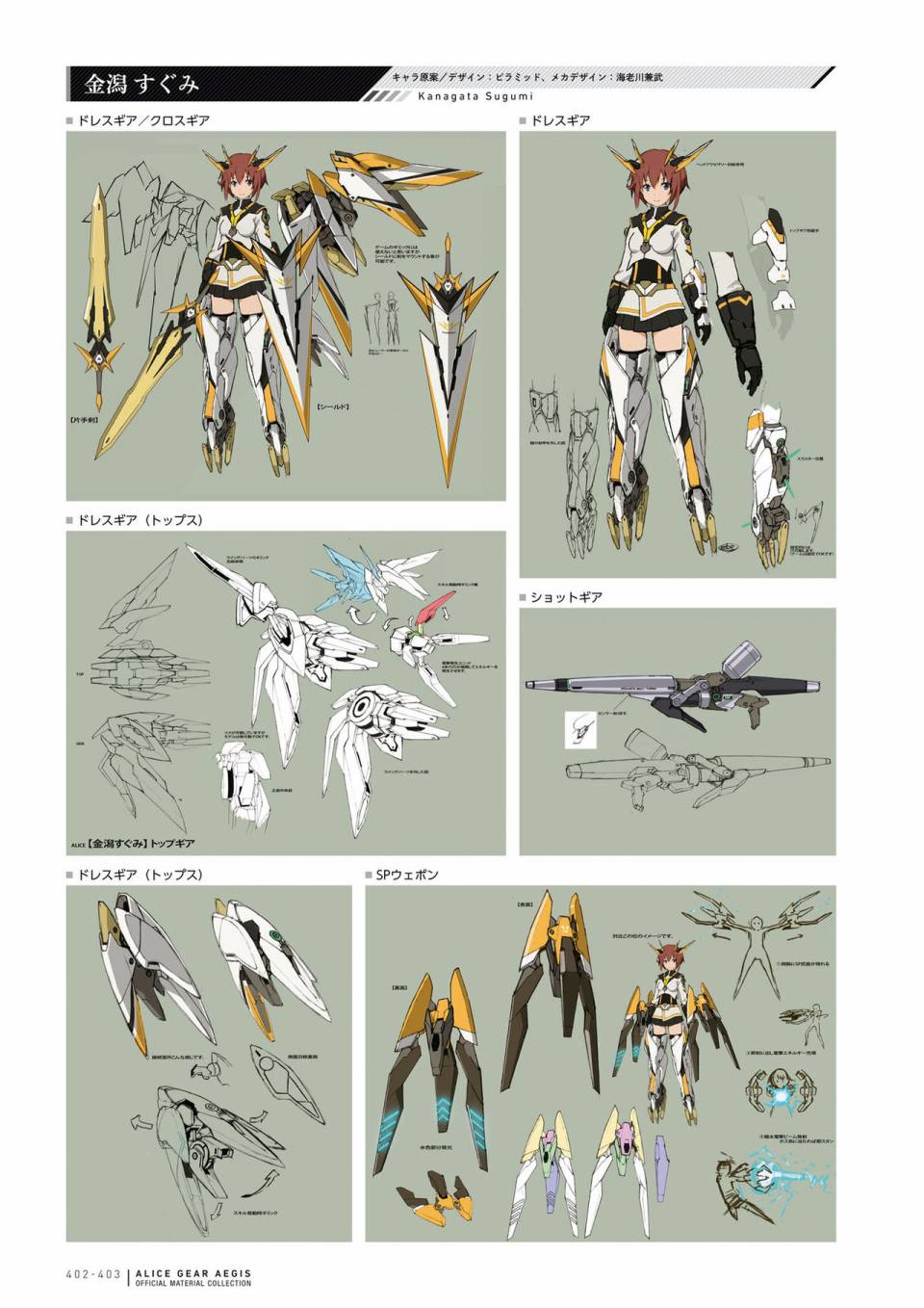 Alice Gear Aegis Official Material Collection韩漫全集-全一册无删减无遮挡章节图片 