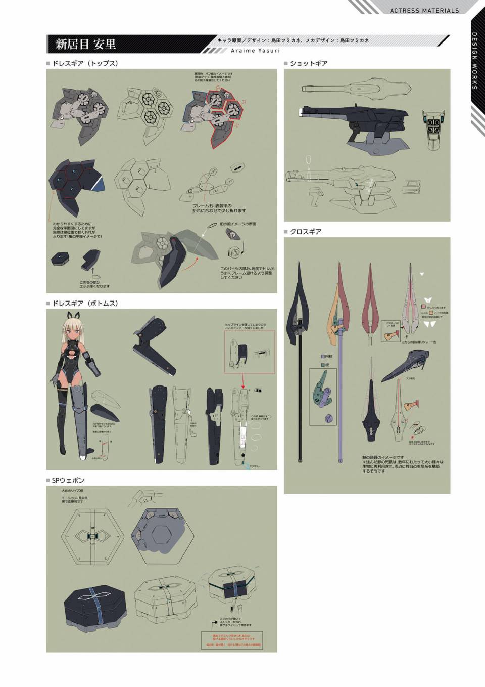 Alice Gear Aegis Official Material Collection韩漫全集-全一册无删减无遮挡章节图片 