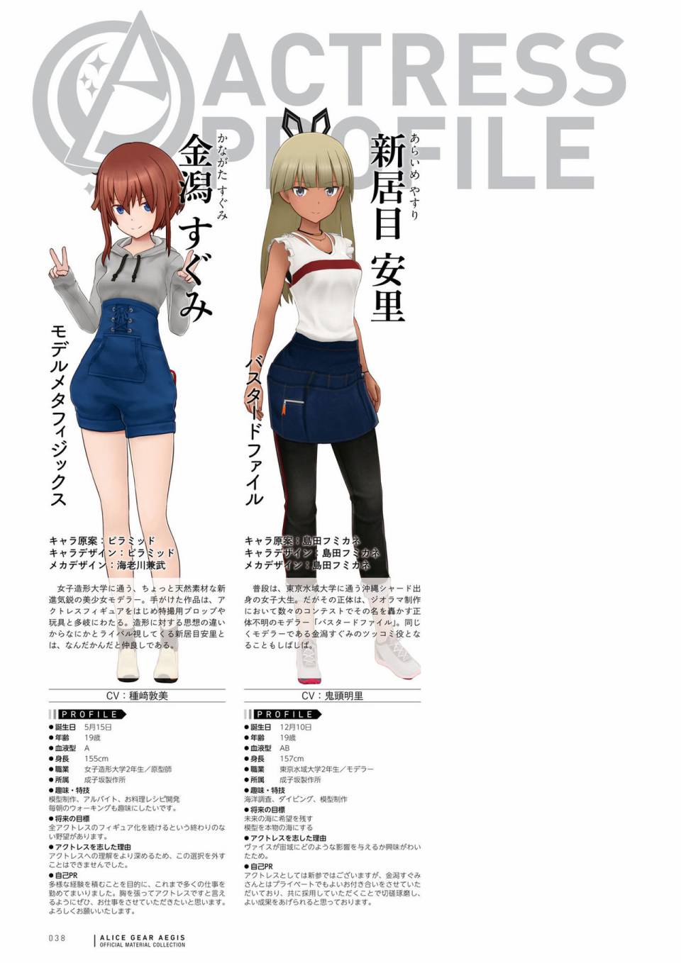 Alice Gear Aegis Official Material Collection韩漫全集-全一册无删减无遮挡章节图片 