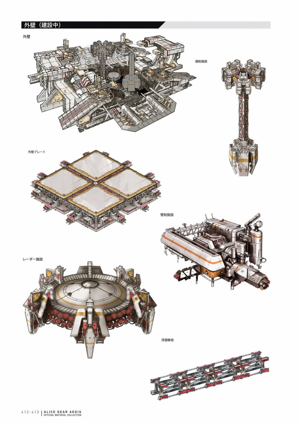 Alice Gear Aegis Official Material Collection韩漫全集-全一册无删减无遮挡章节图片 