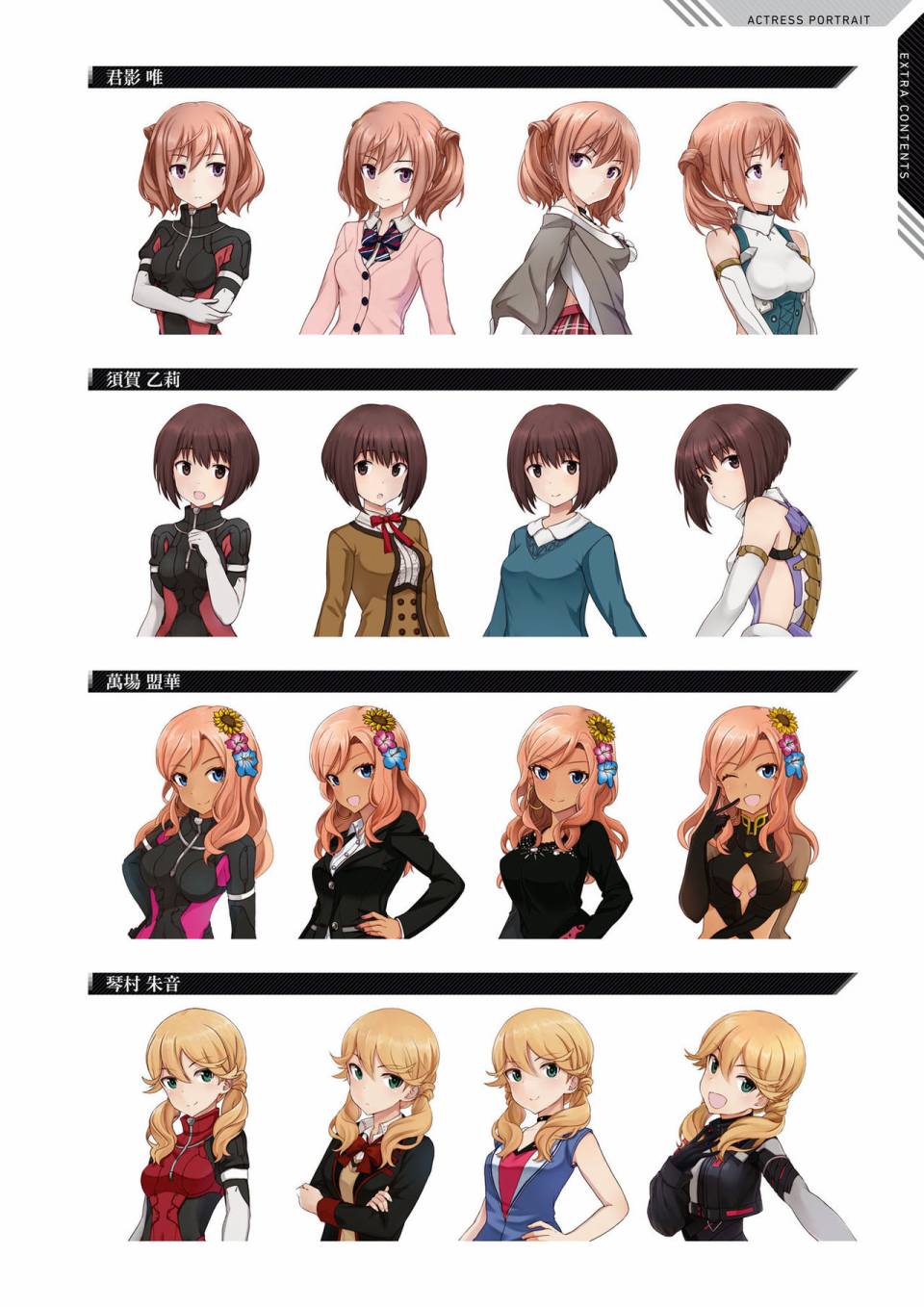 Alice Gear Aegis Official Material Collection韩漫全集-全一册无删减无遮挡章节图片 