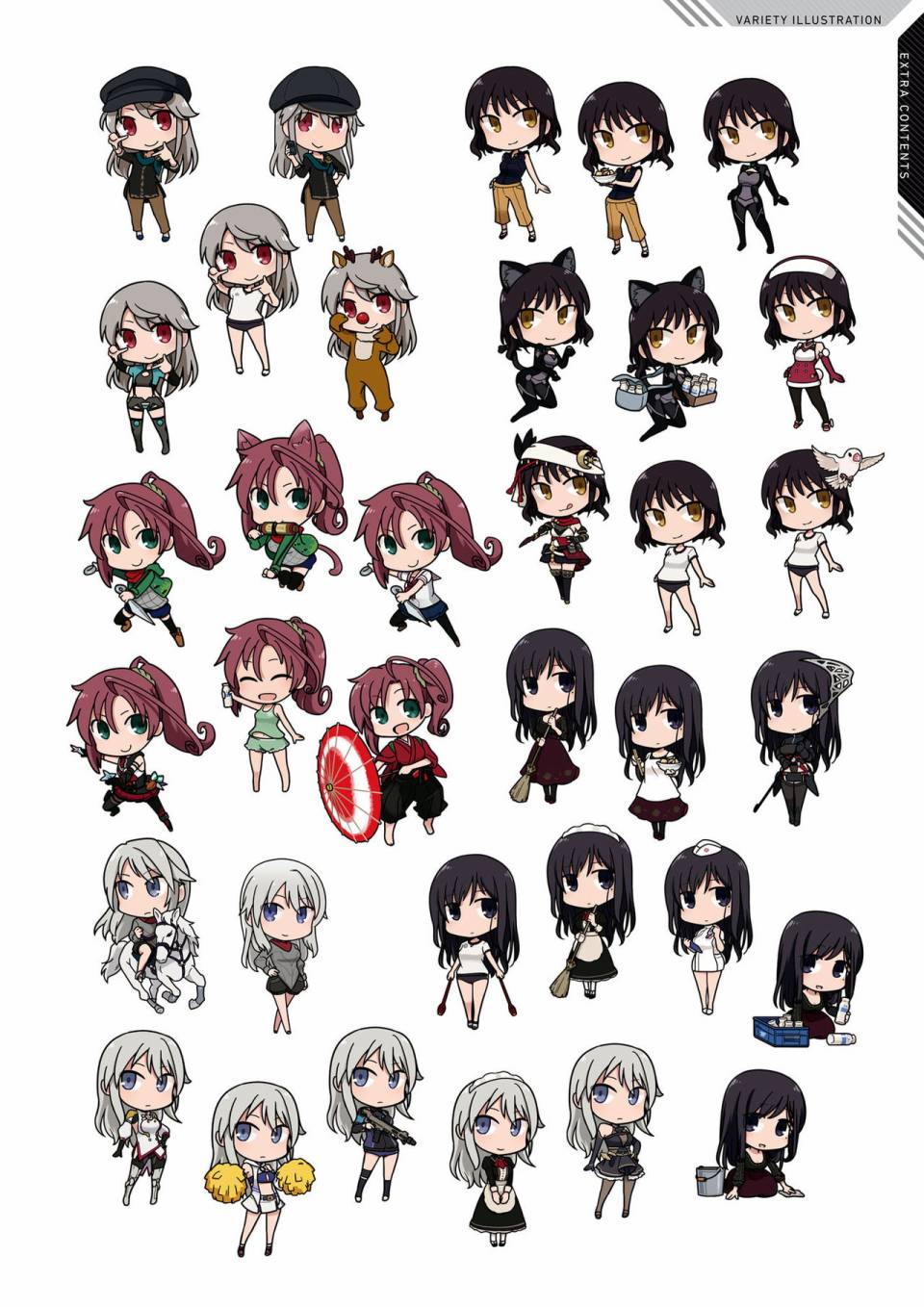 Alice Gear Aegis Official Material Collection韩漫全集-全一册无删减无遮挡章节图片 