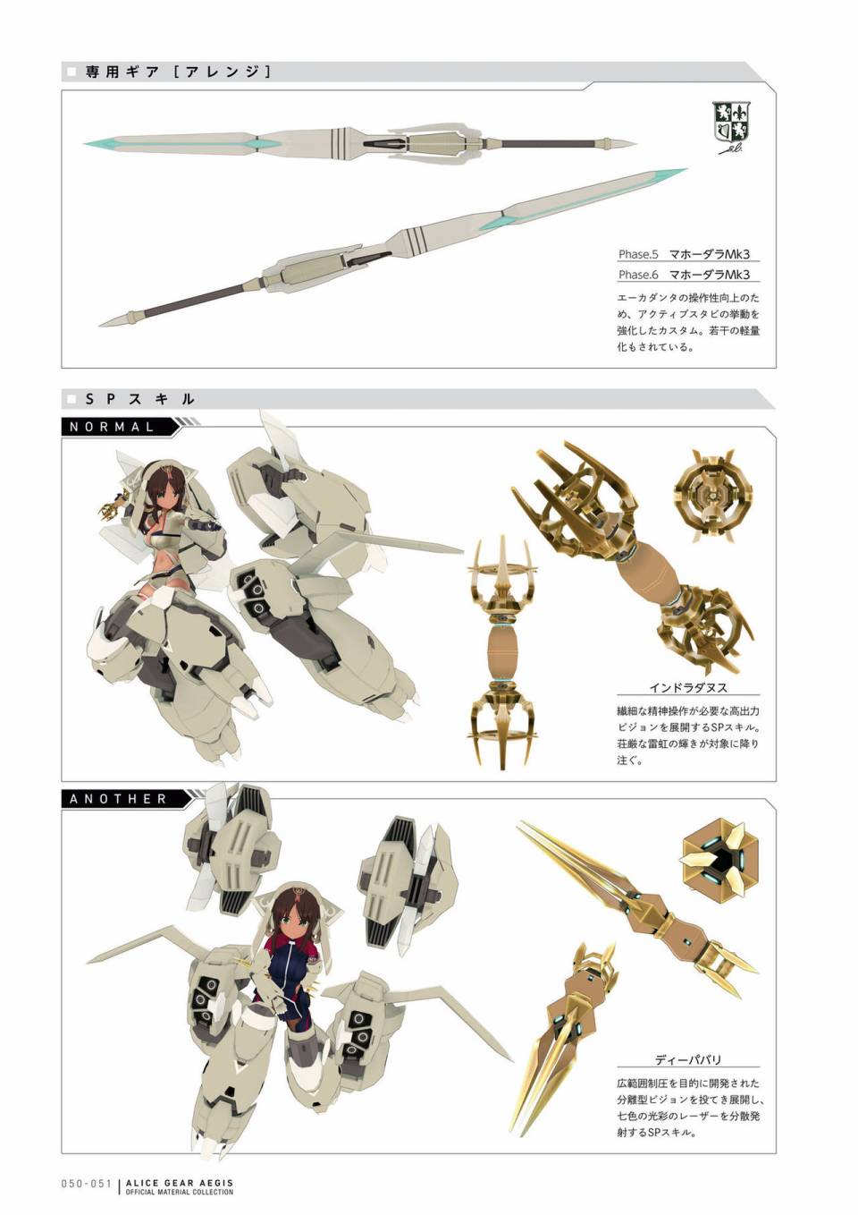 Alice Gear Aegis Official Material Collection韩漫全集-全一册无删减无遮挡章节图片 