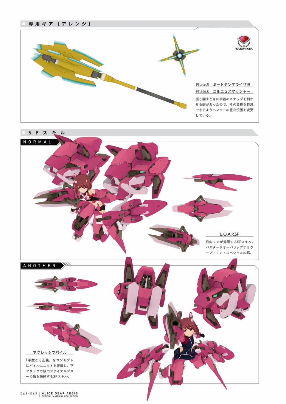 Alice Gear Aegis Official Material Collection韩漫全集-全一册无删减无遮挡章节图片 