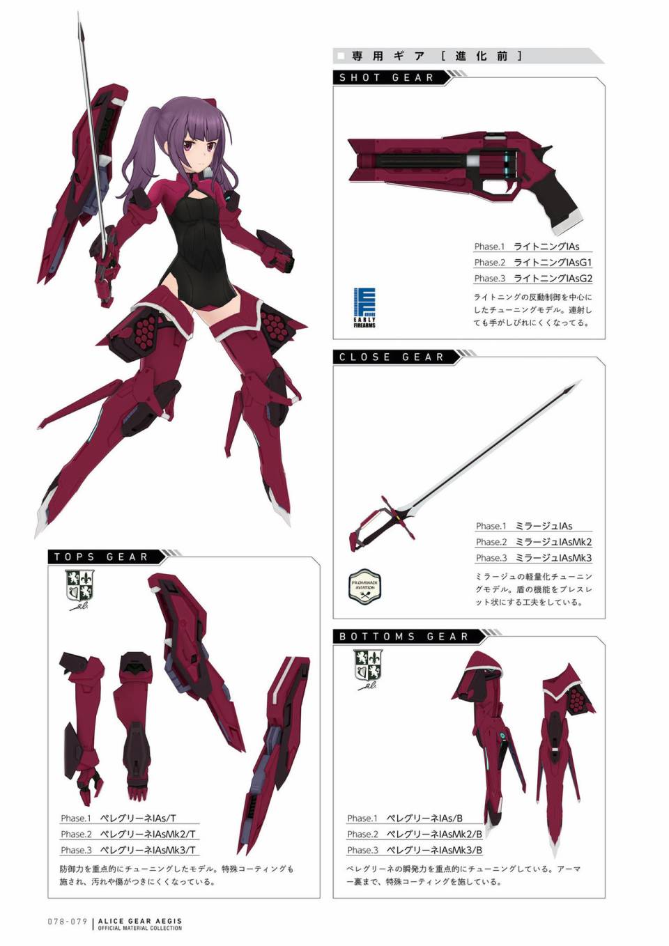 Alice Gear Aegis Official Material Collection韩漫全集-全一册无删减无遮挡章节图片 