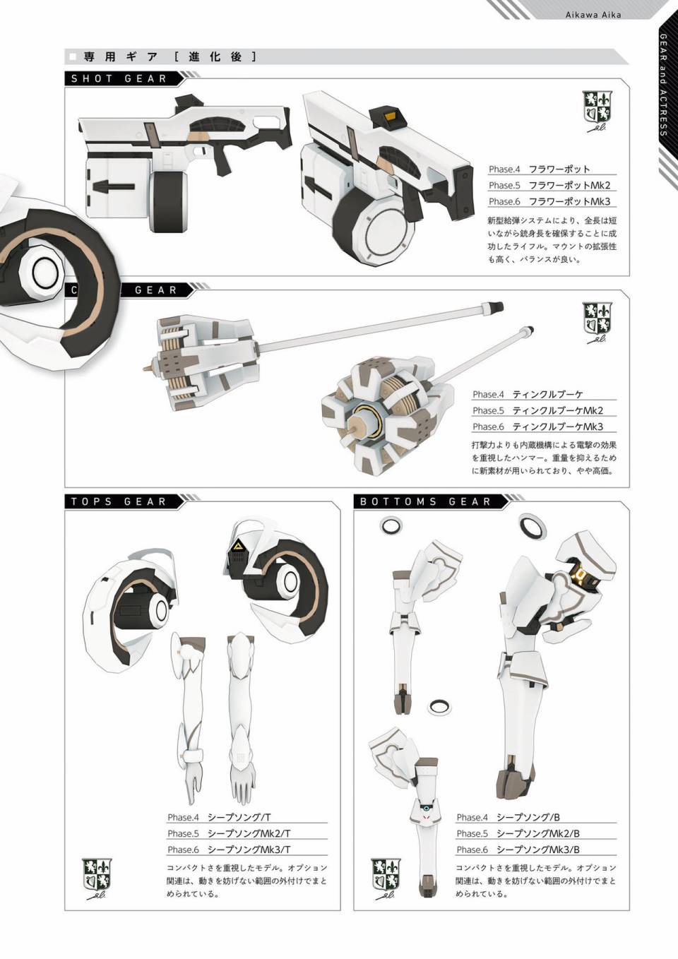 Alice Gear Aegis Official Material Collection韩漫全集-全一册无删减无遮挡章节图片 
