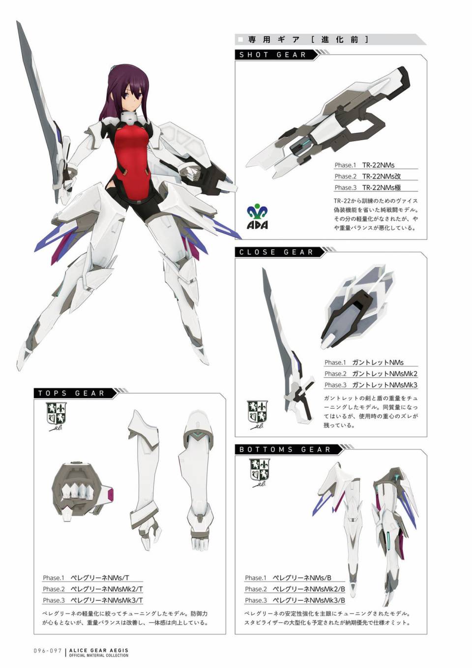 Alice Gear Aegis Official Material Collection韩漫全集-全一册无删减无遮挡章节图片 