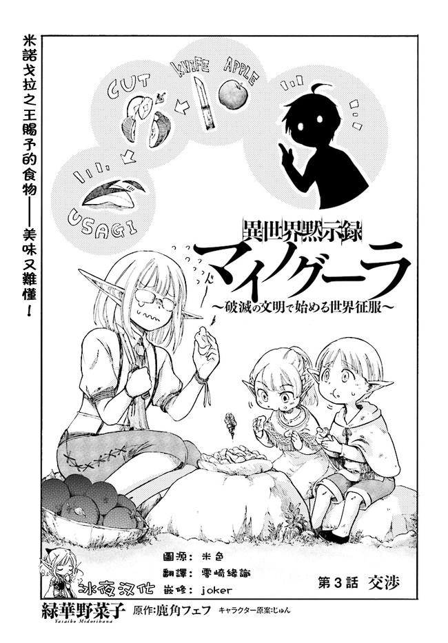 异世界默示录米诺戈拉韩漫全集-第03话无删减无遮挡章节图片 