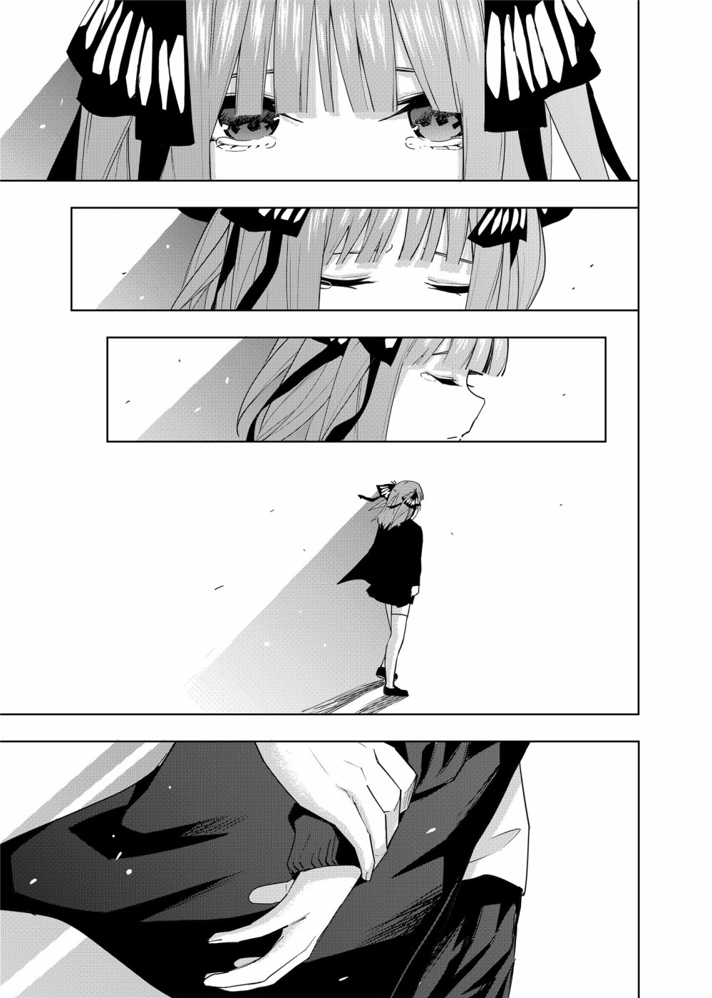 五等分的花嫁 二乃线韩漫全集-第01话无删减无遮挡章节图片 