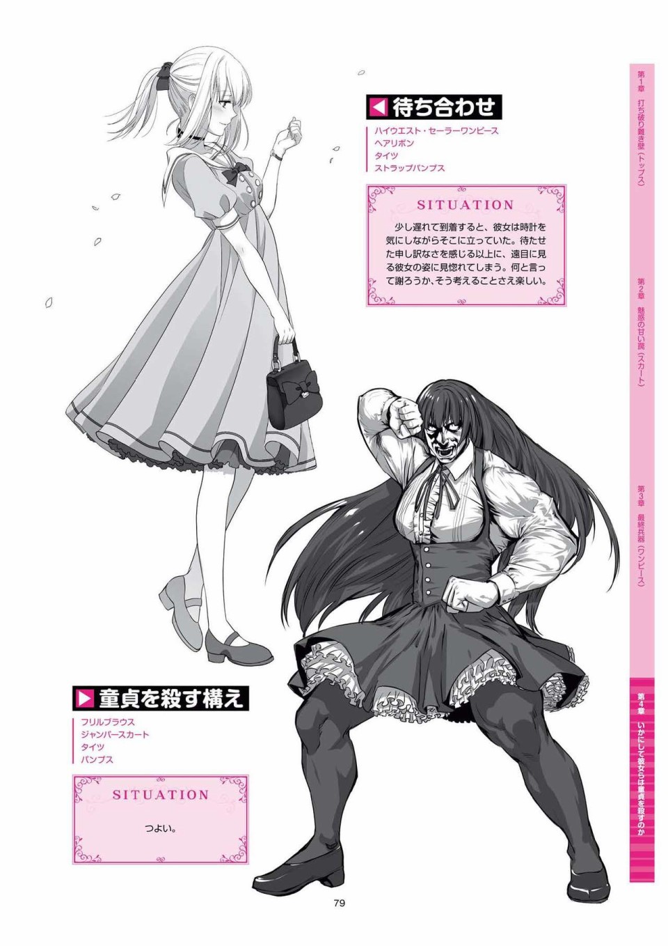 杀死童贞的服装的描绘方式韩漫全集-全一册无删减无遮挡章节图片 
