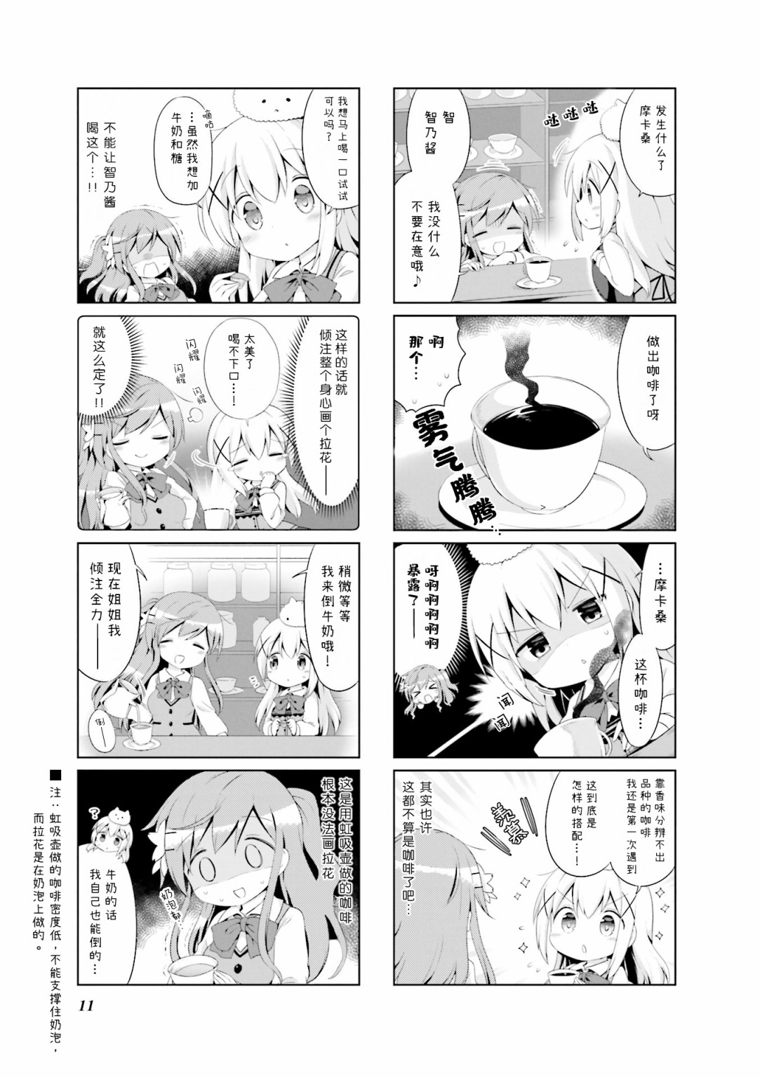 请问您今天要来点兔子吗？Rabbit House同人选集~coffee break~韩漫全集-第01话无删减无遮挡章节图片 