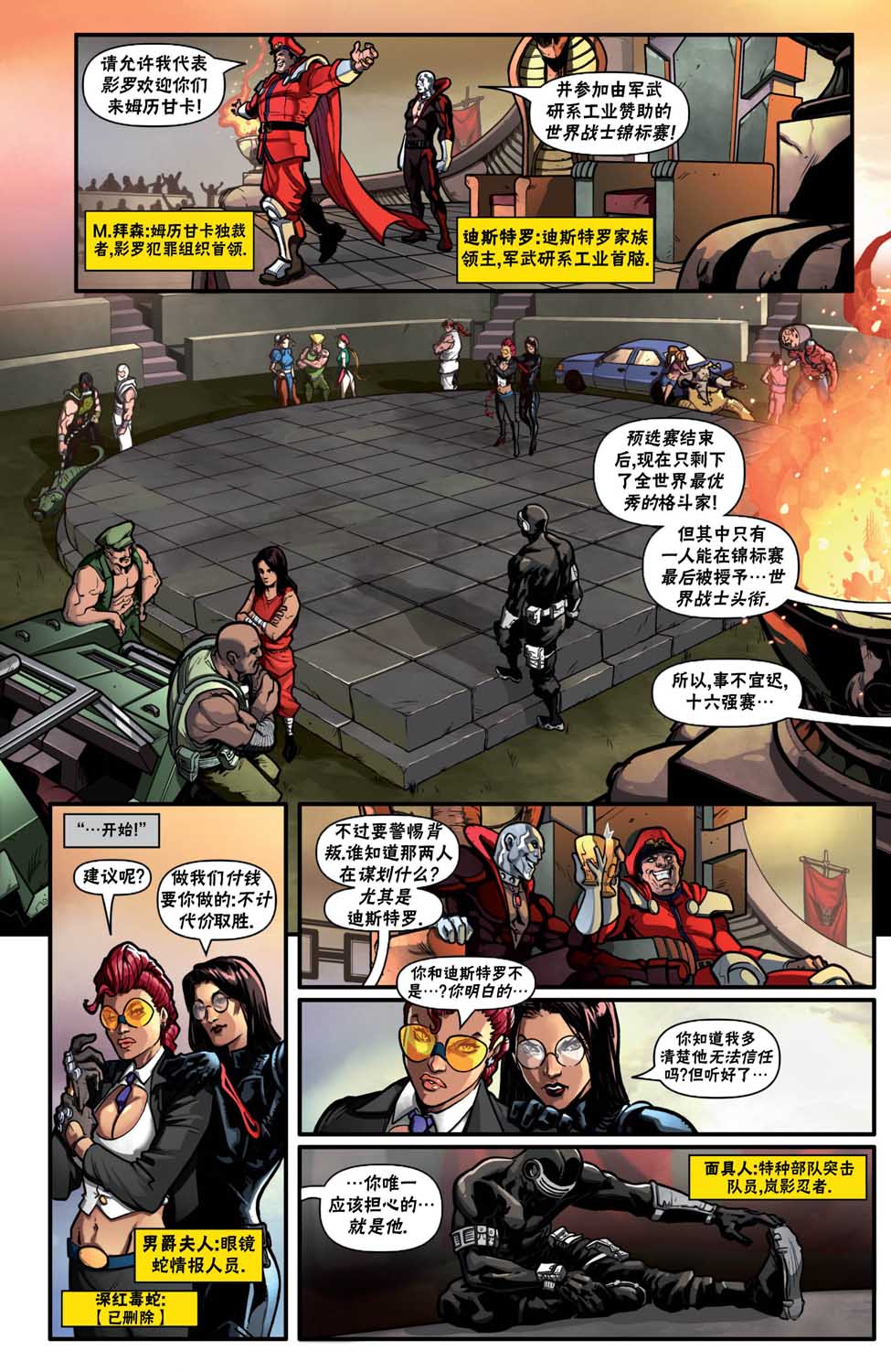 街头霸王 特刊合集韩漫全集-特种部队1无删减无遮挡章节图片 