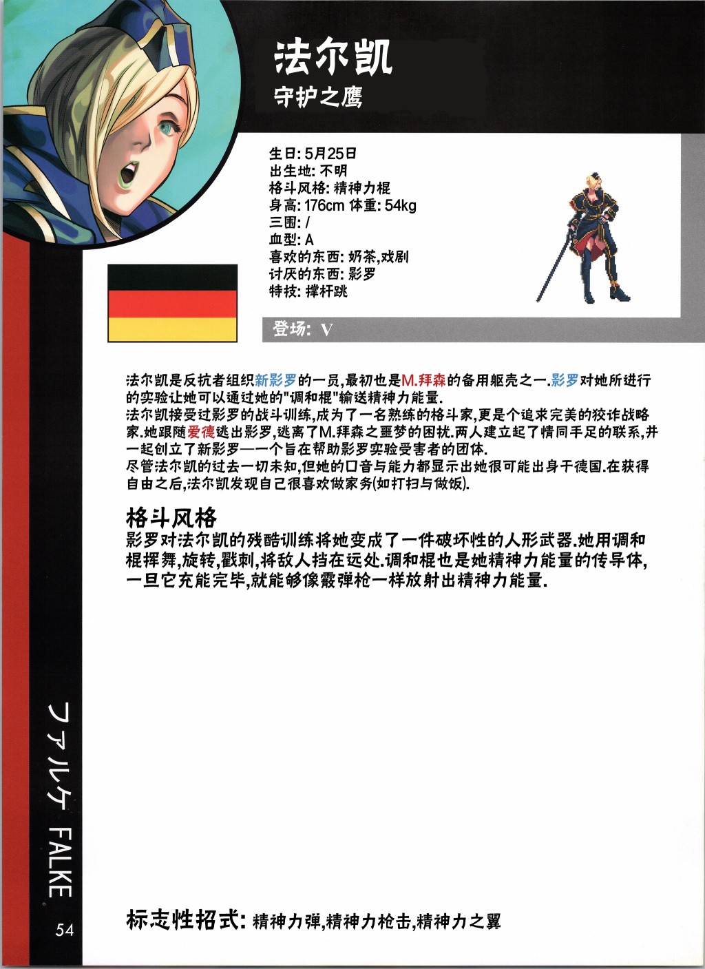 街头霸王 特刊合集韩漫全集-人物谱2无删减无遮挡章节图片 
