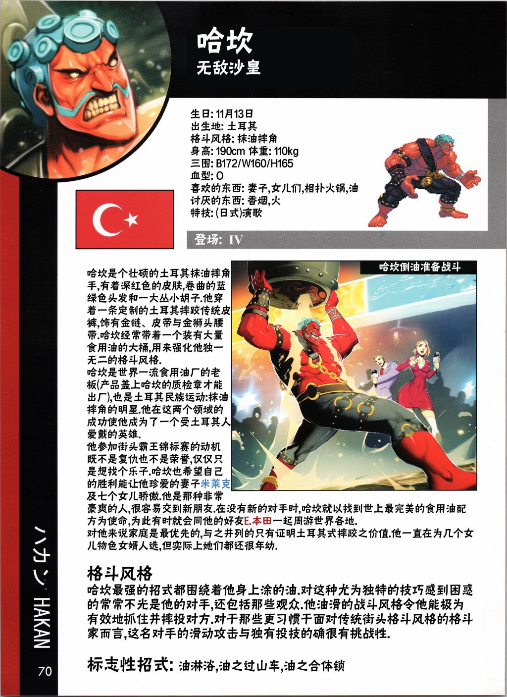 街头霸王 特刊合集韩漫全集-人物谱3无删减无遮挡章节图片 