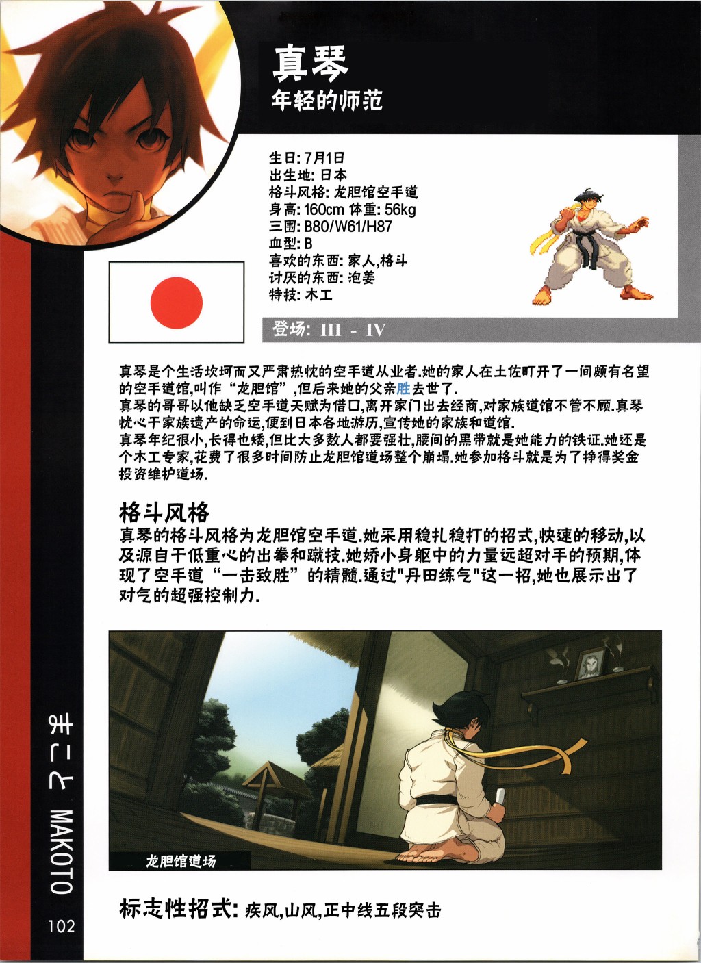 街头霸王 特刊合集韩漫全集-人物谱4无删减无遮挡章节图片 