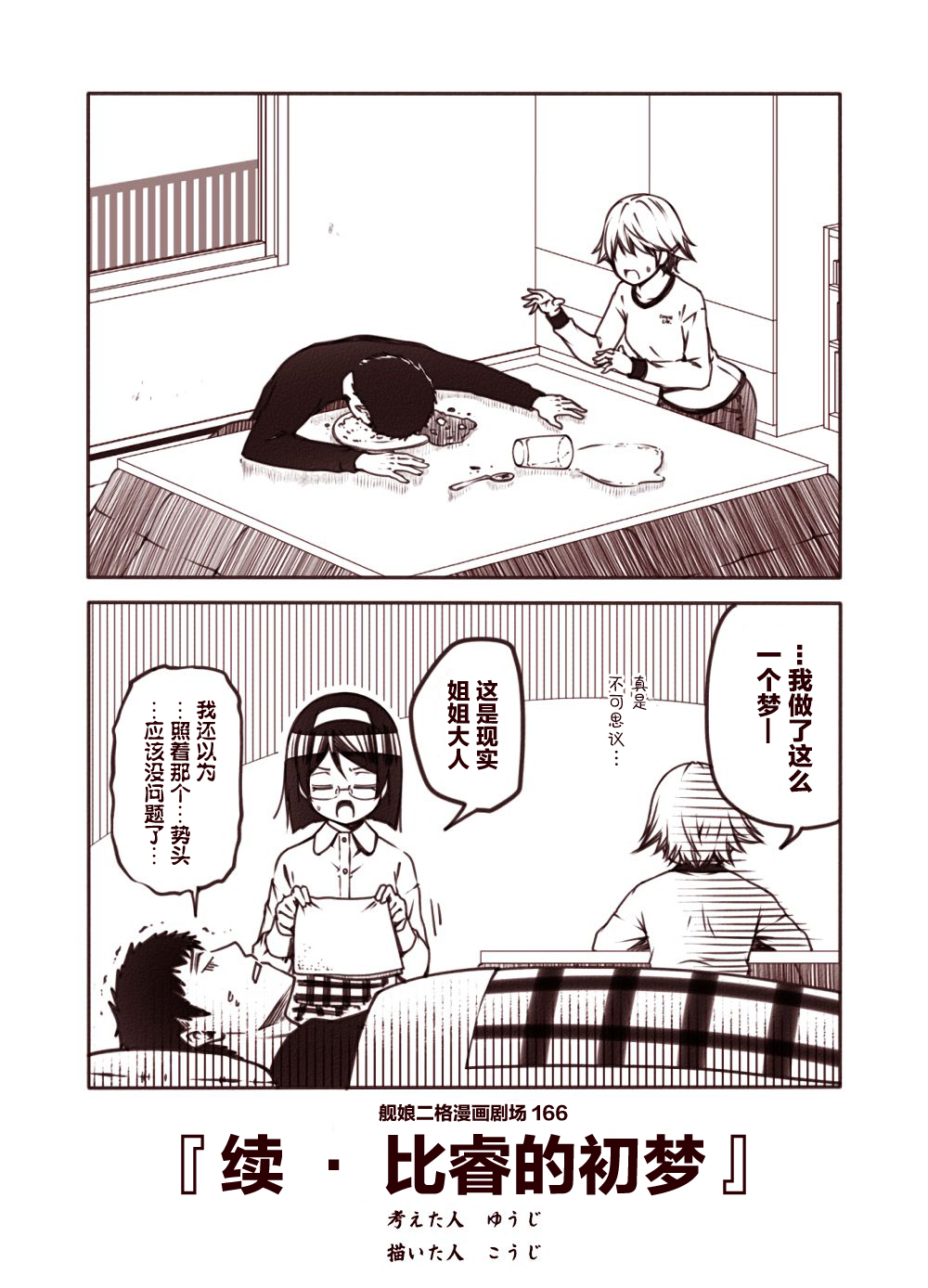 舰娘二格漫画剧场韩漫全集-第17话无删减无遮挡章节图片 