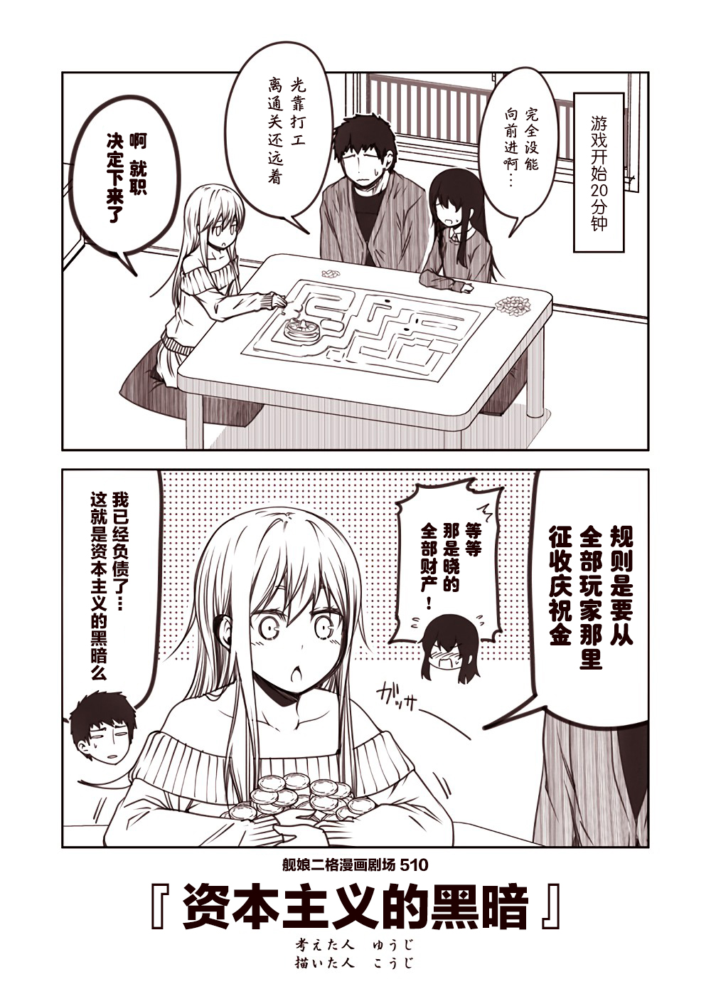 舰娘二格漫画剧场韩漫全集-第51话无删减无遮挡章节图片 