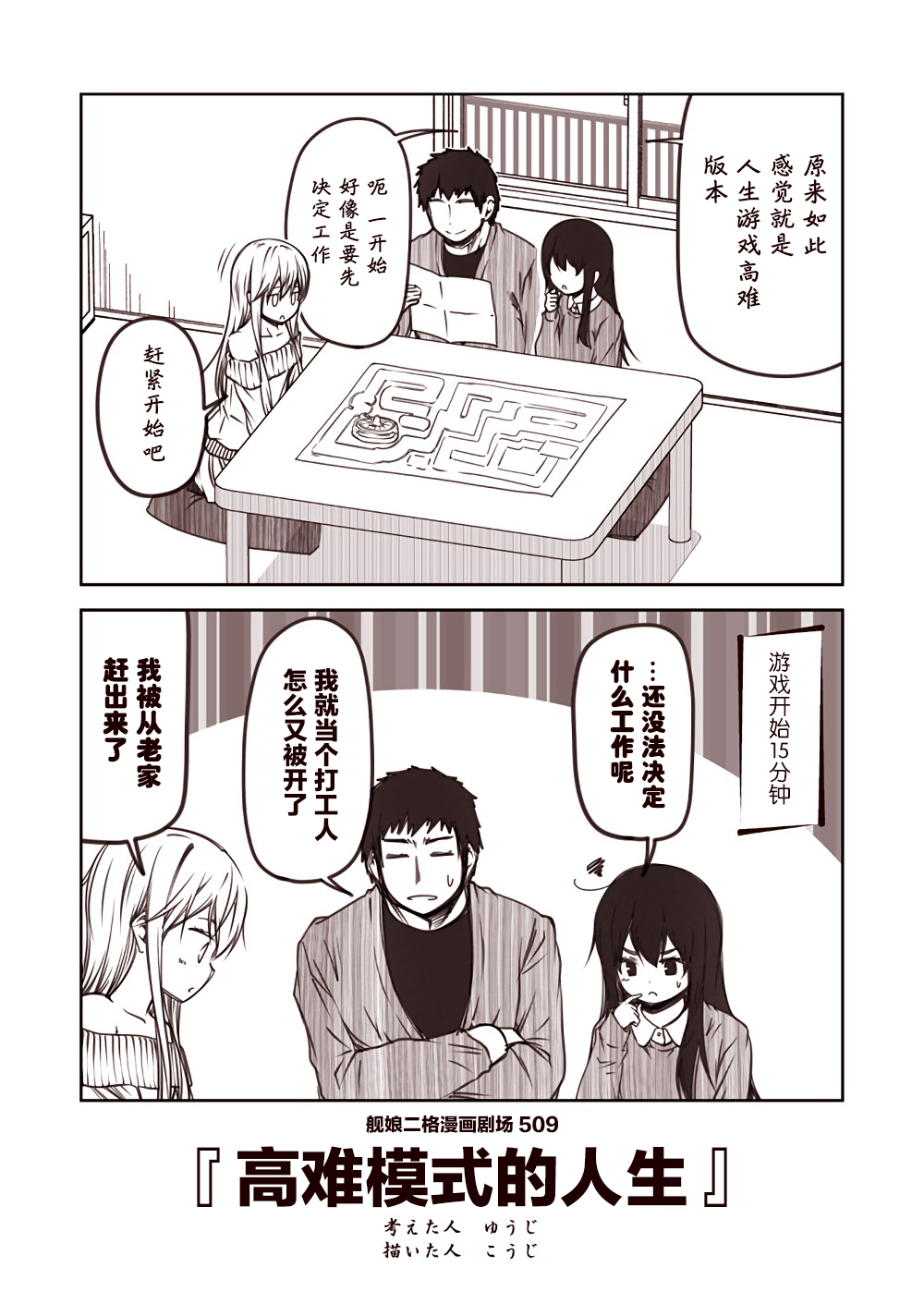 舰娘二格漫画剧场韩漫全集-第51话无删减无遮挡章节图片 