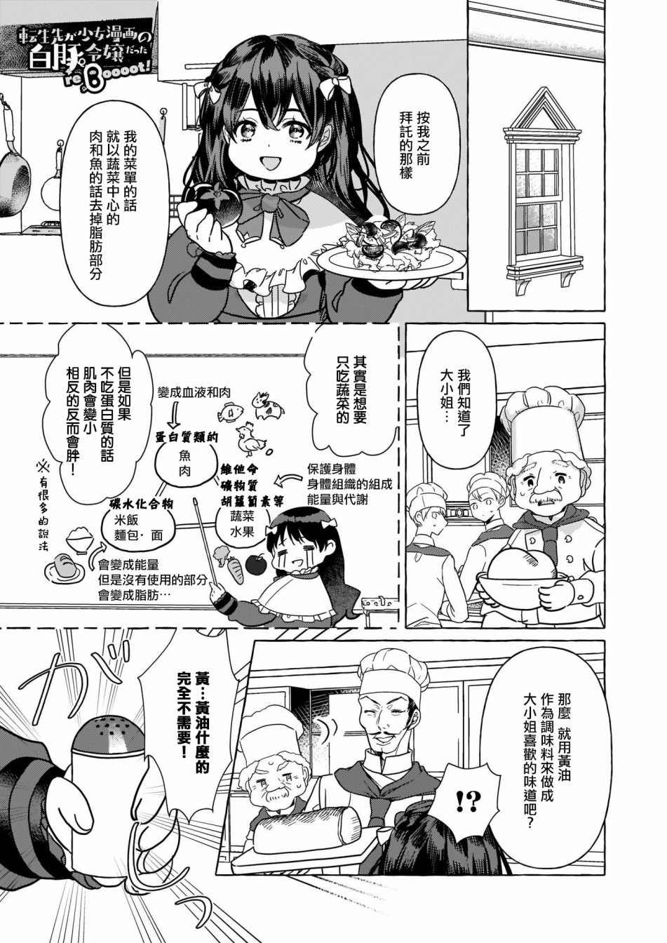 转生成了少女漫画里的白猪千金reBoooot!韩漫全集-第02话无删减无遮挡章节图片 