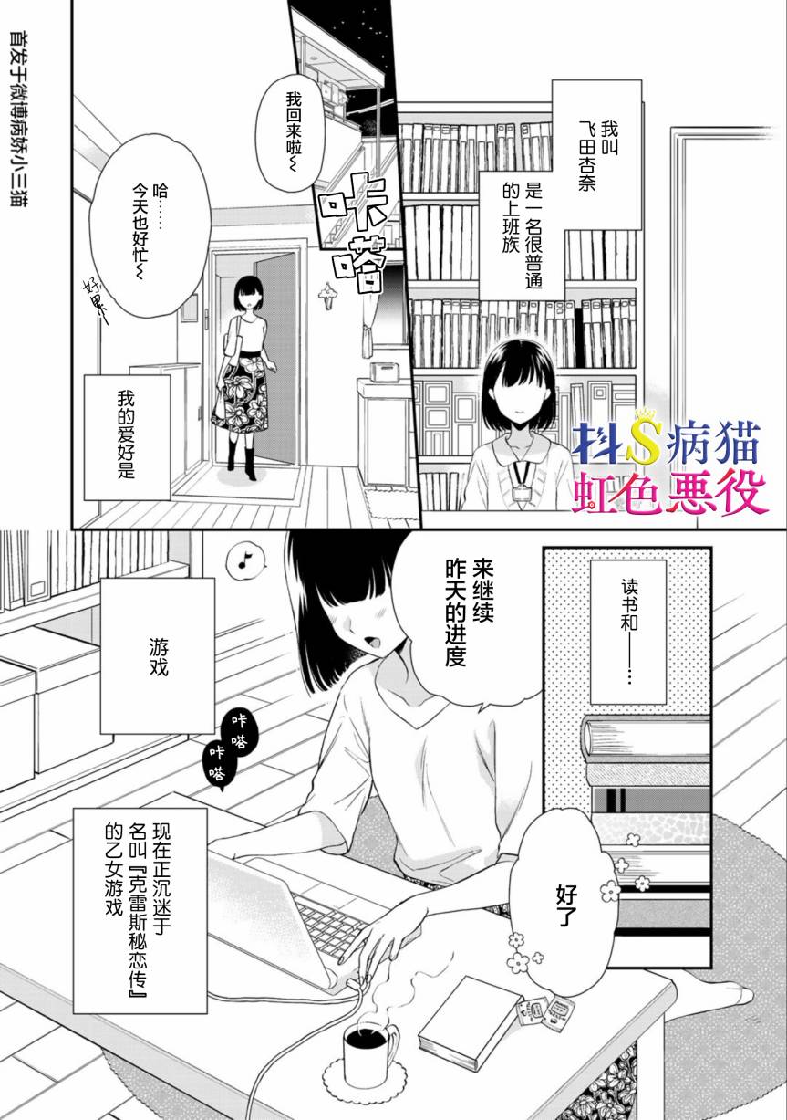 走投无路的前恶役千金想从抖s王子身边逃脱韩漫全集-第01话无删减无遮挡章节图片 
