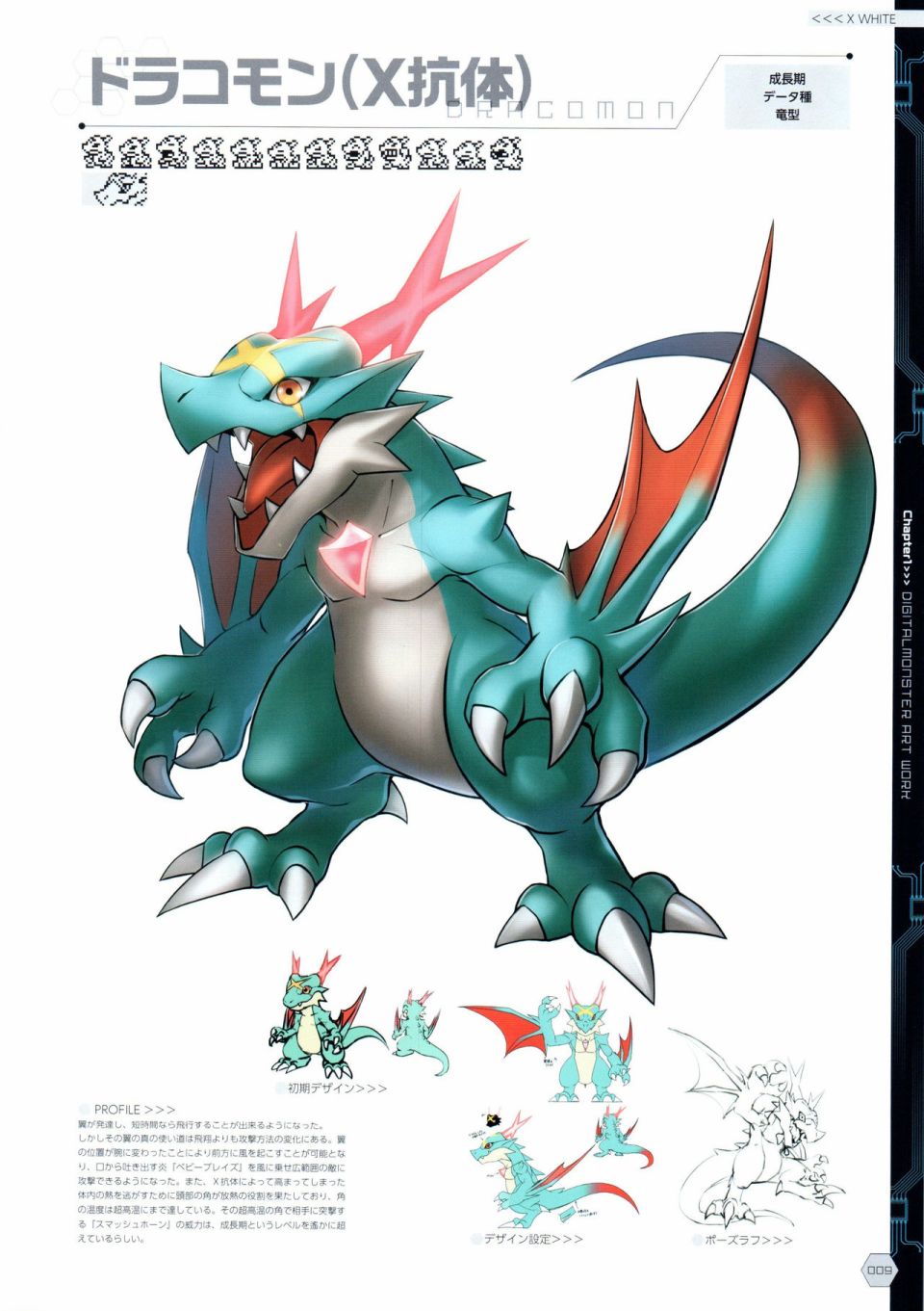 Digital Monster Art Book Ver.X韩漫全集-全一册无删减无遮挡章节图片 