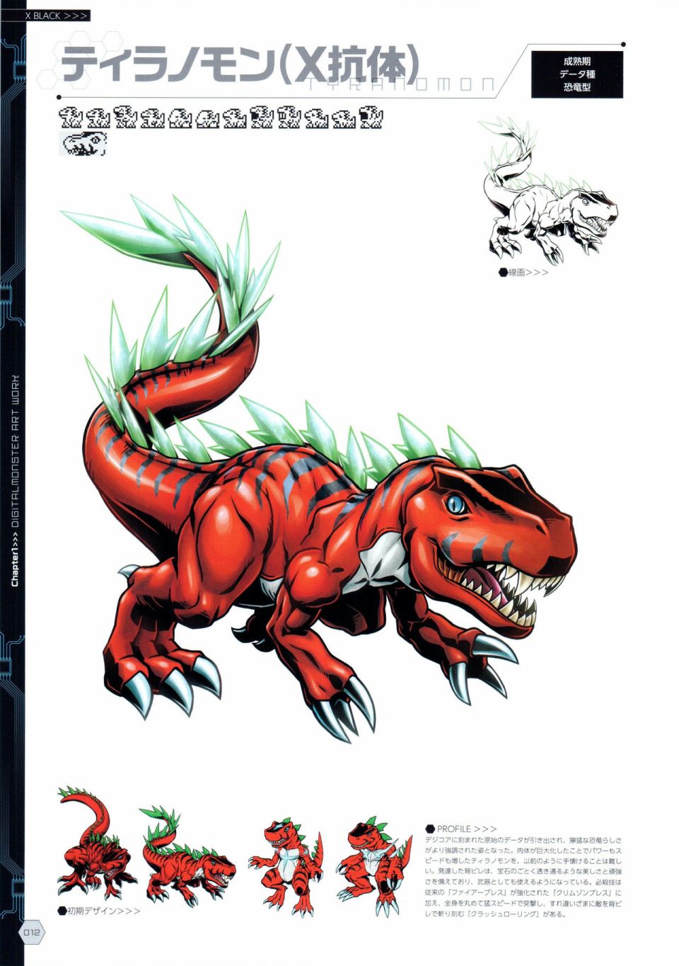 Digital Monster Art Book Ver.X韩漫全集-全一册无删减无遮挡章节图片 