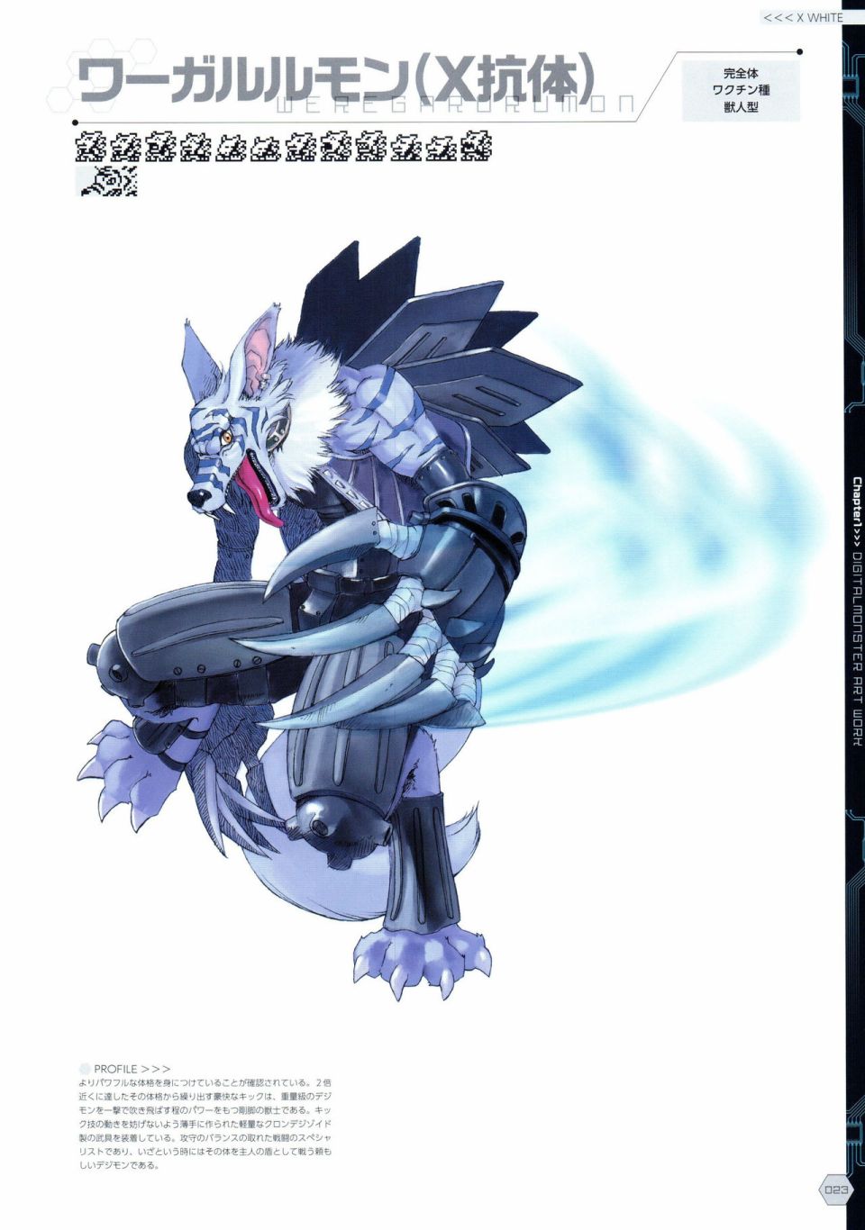 Digital Monster Art Book Ver.X韩漫全集-全一册无删减无遮挡章节图片 