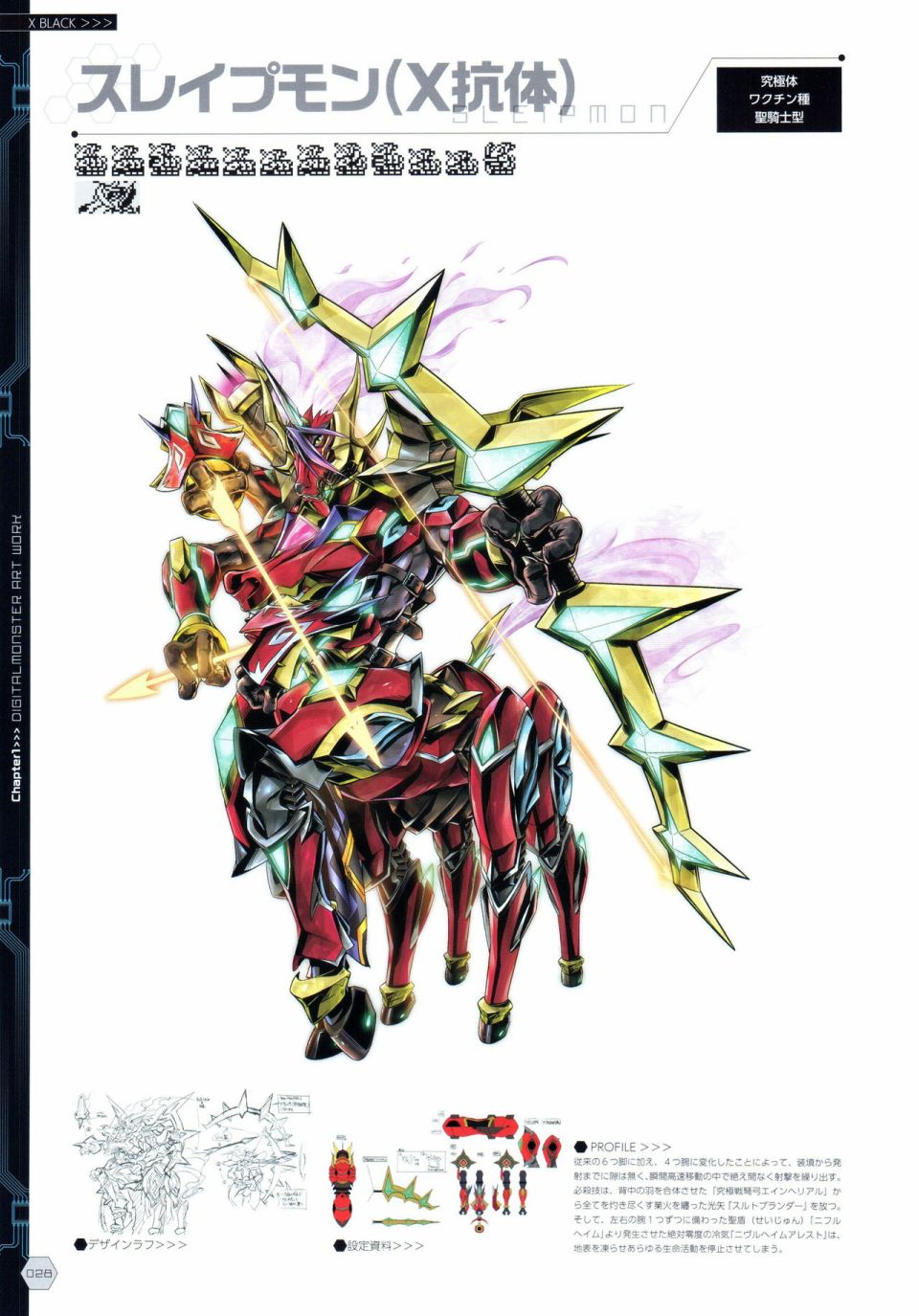 Digital Monster Art Book Ver.X韩漫全集-全一册无删减无遮挡章节图片 