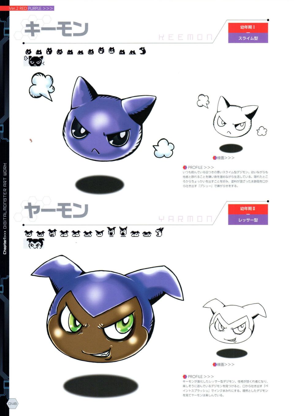 Digital Monster Art Book Ver.X韩漫全集-全一册无删减无遮挡章节图片 